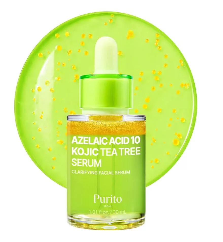 PURITO Azelaic Acid 10% + Kojic Acid + Tea Tree Facial Serum