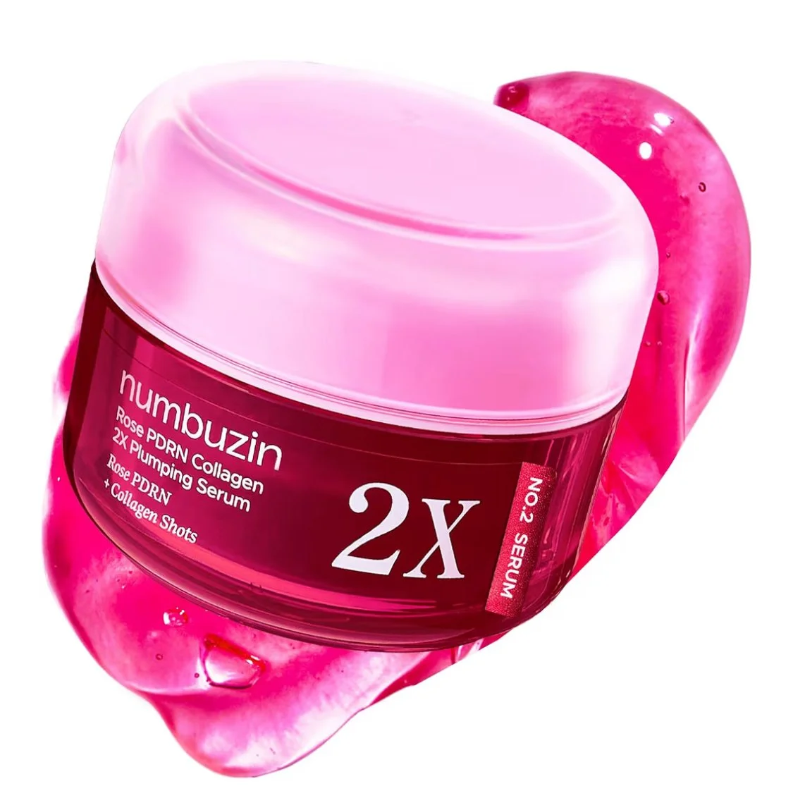 Numbuzin No.2X Rose PDRN Collagen Plumping Serum