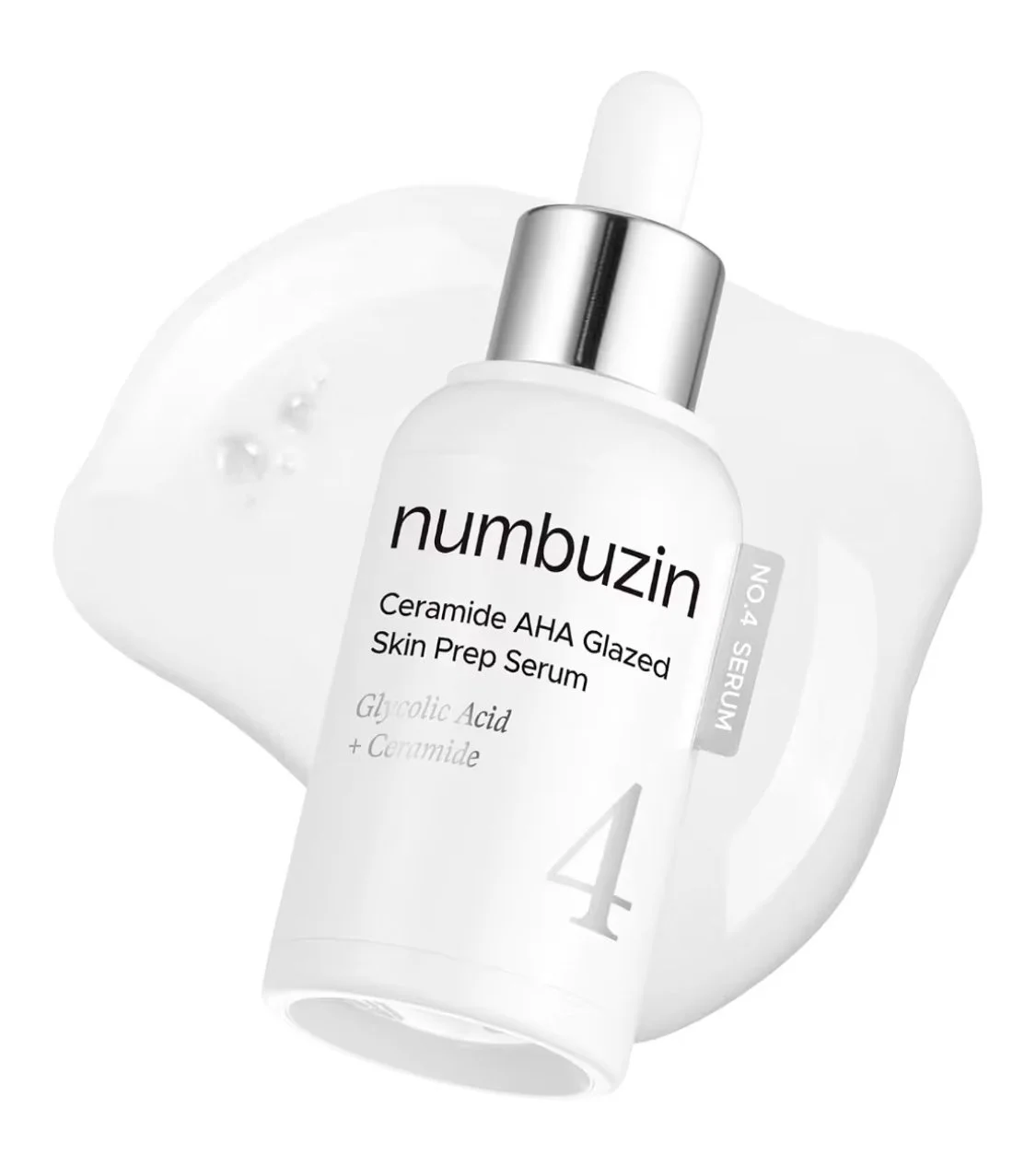 Numbuzin No.4 Ceramide AHA PHA Glazed Skin Prep Serum