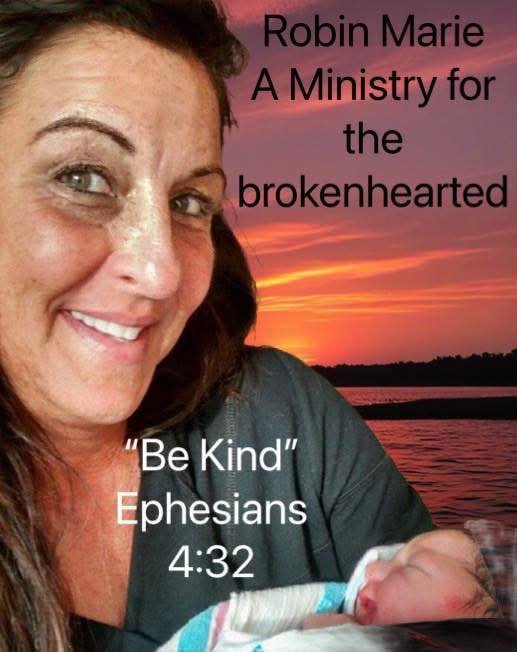 The Robin-Marie Ministry was created to reach out to folks who are carrying tremendous emotional burdens. Mat 11:28  “Come to Me, all who are weary and heavy-laden, and I will give you rest. Mat 11:29  “Take My yoke up and my burden is light.