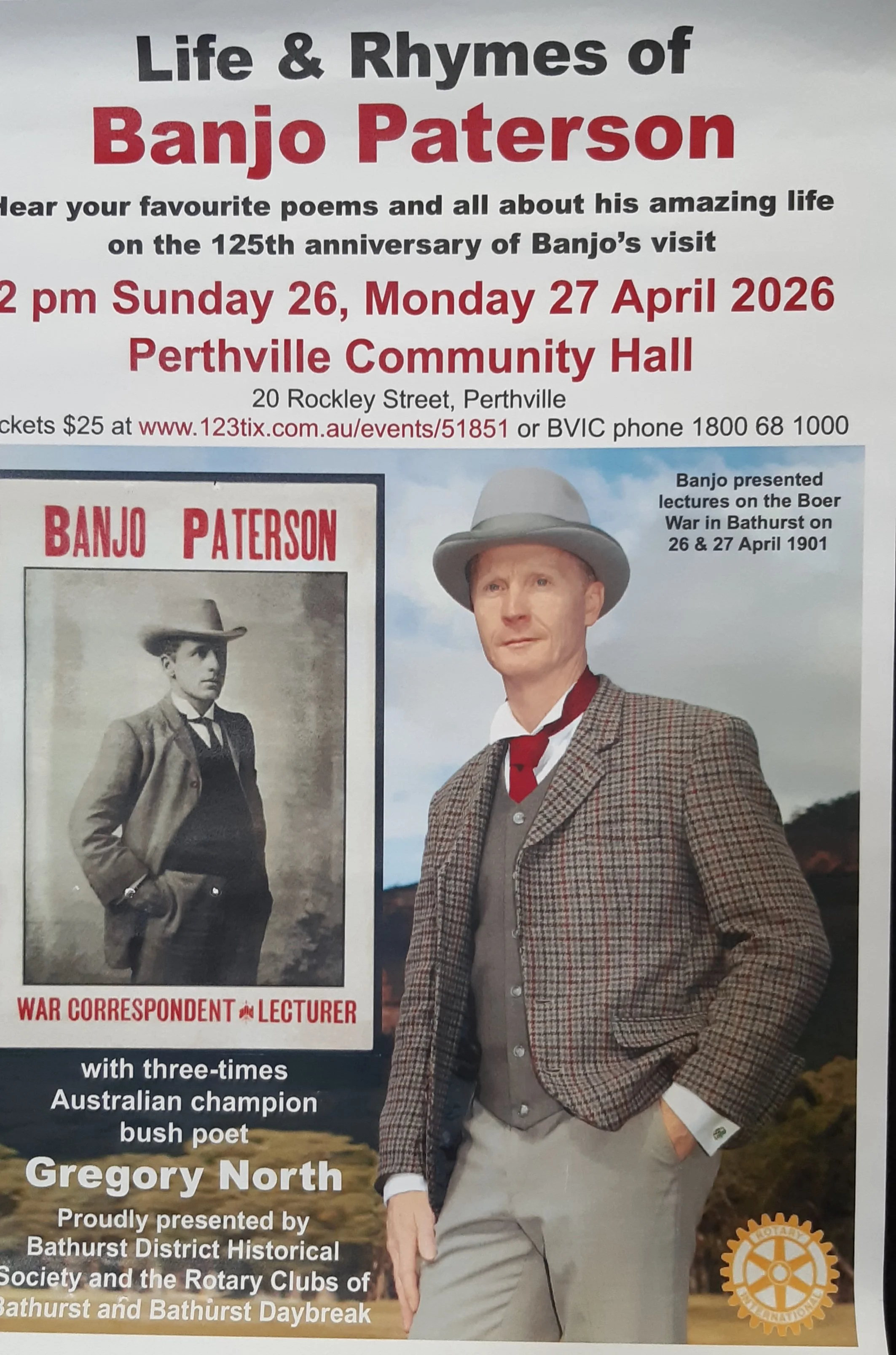 The Life &amp; Rhymes of Banjo Paterson