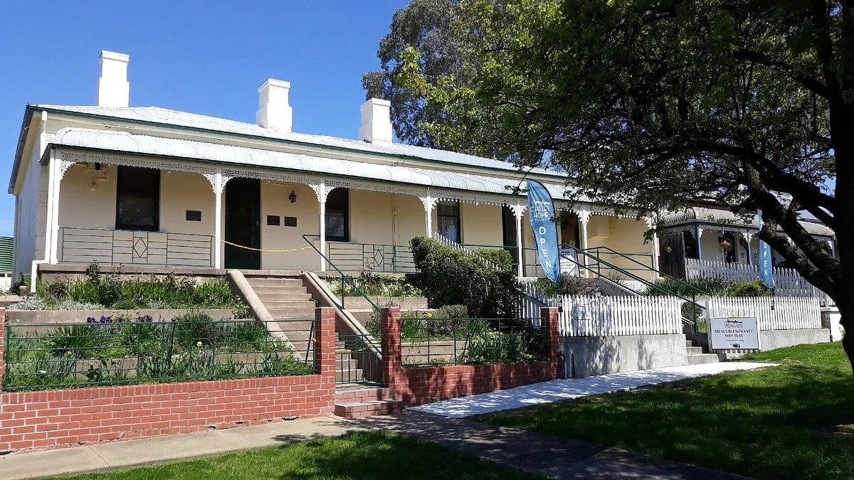 The outside of the Chifley Home & Education Centre