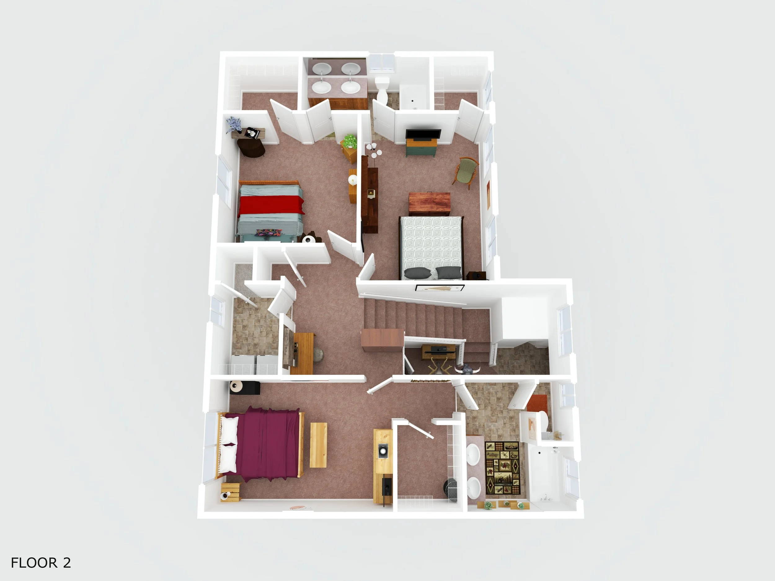 spokane coeur d'alene 3D floor plan real estate photography