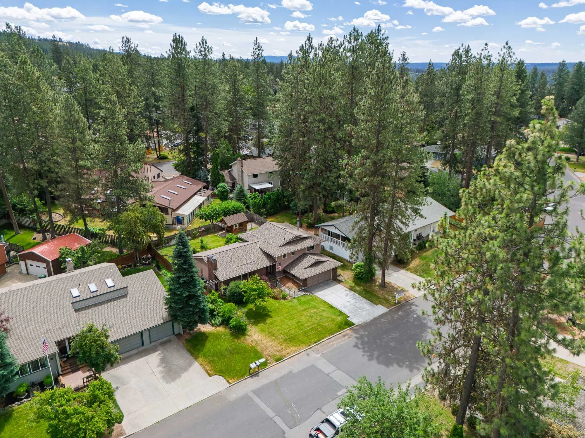 Drone real estate photography spokane wa