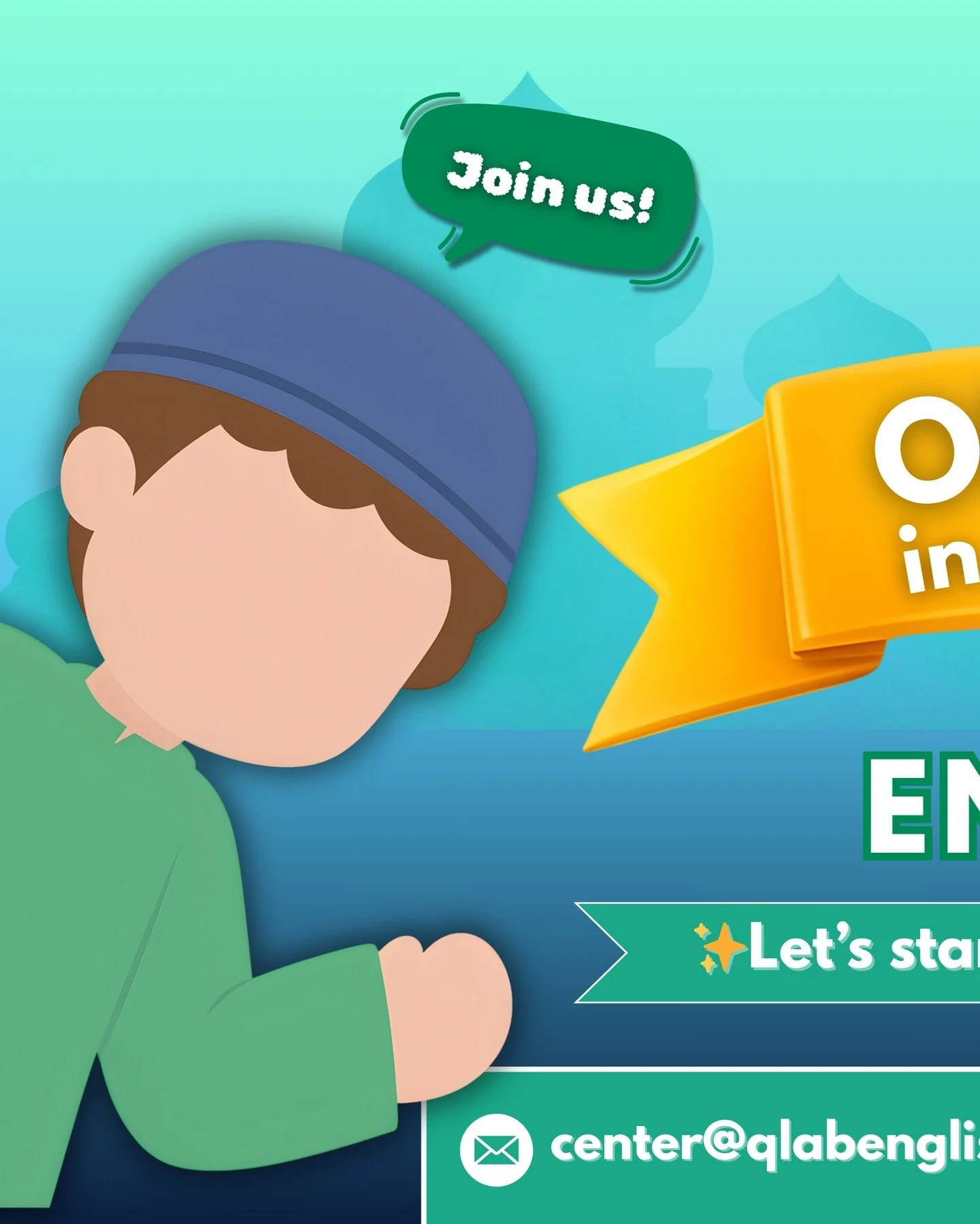 Looking for an English course with values, faith, and fluency? 🌱

QLAB English is opening soon in CitraLake Sawangan!

✨ Let&rsquo;s start learning English in Qur&rsquo;anic fashion ✨

📍 CitraLake Sawangan
📩 center@qlabenglish.com
🌐 www.qlabengli