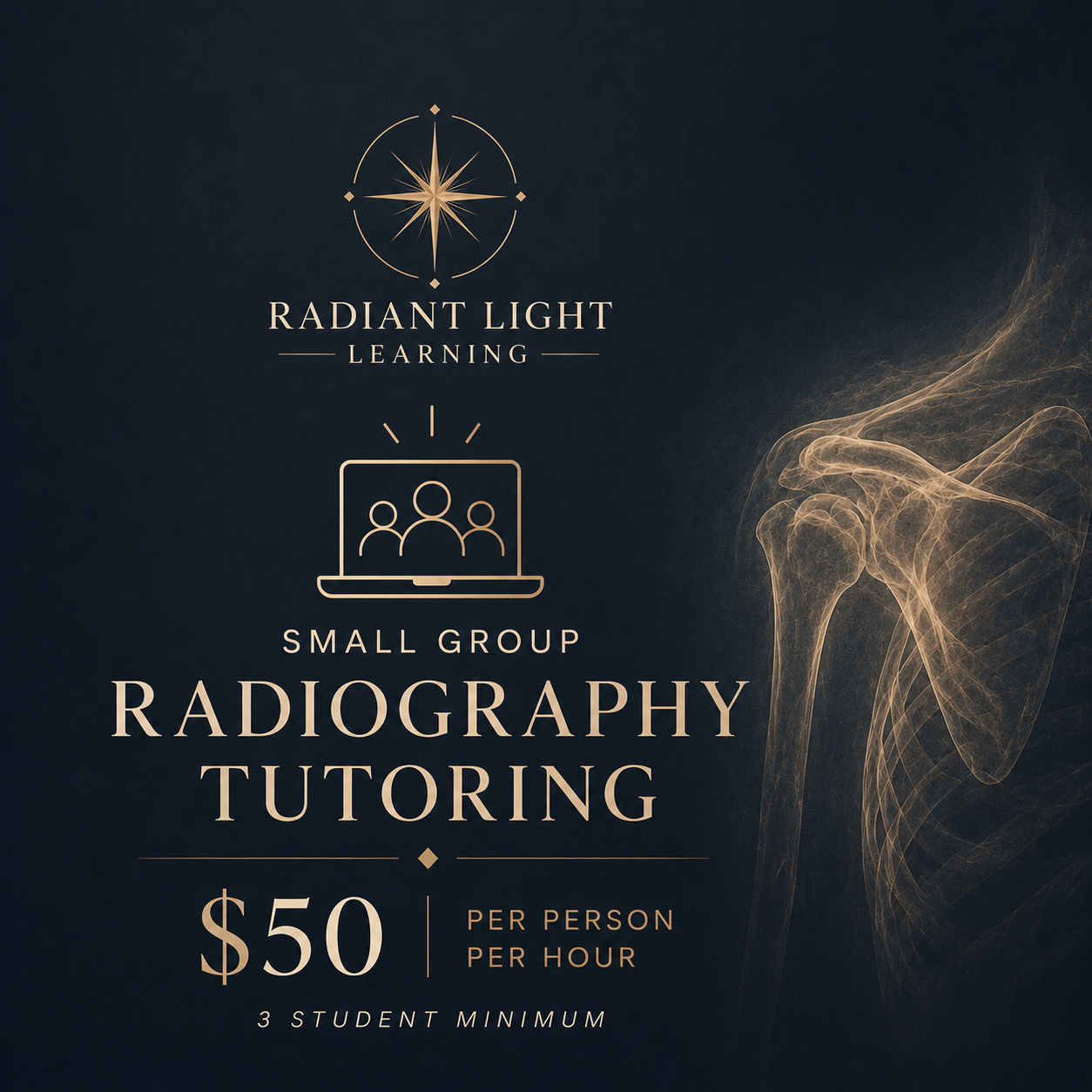 Small Group Radiography Student Tutoring (Virtual)