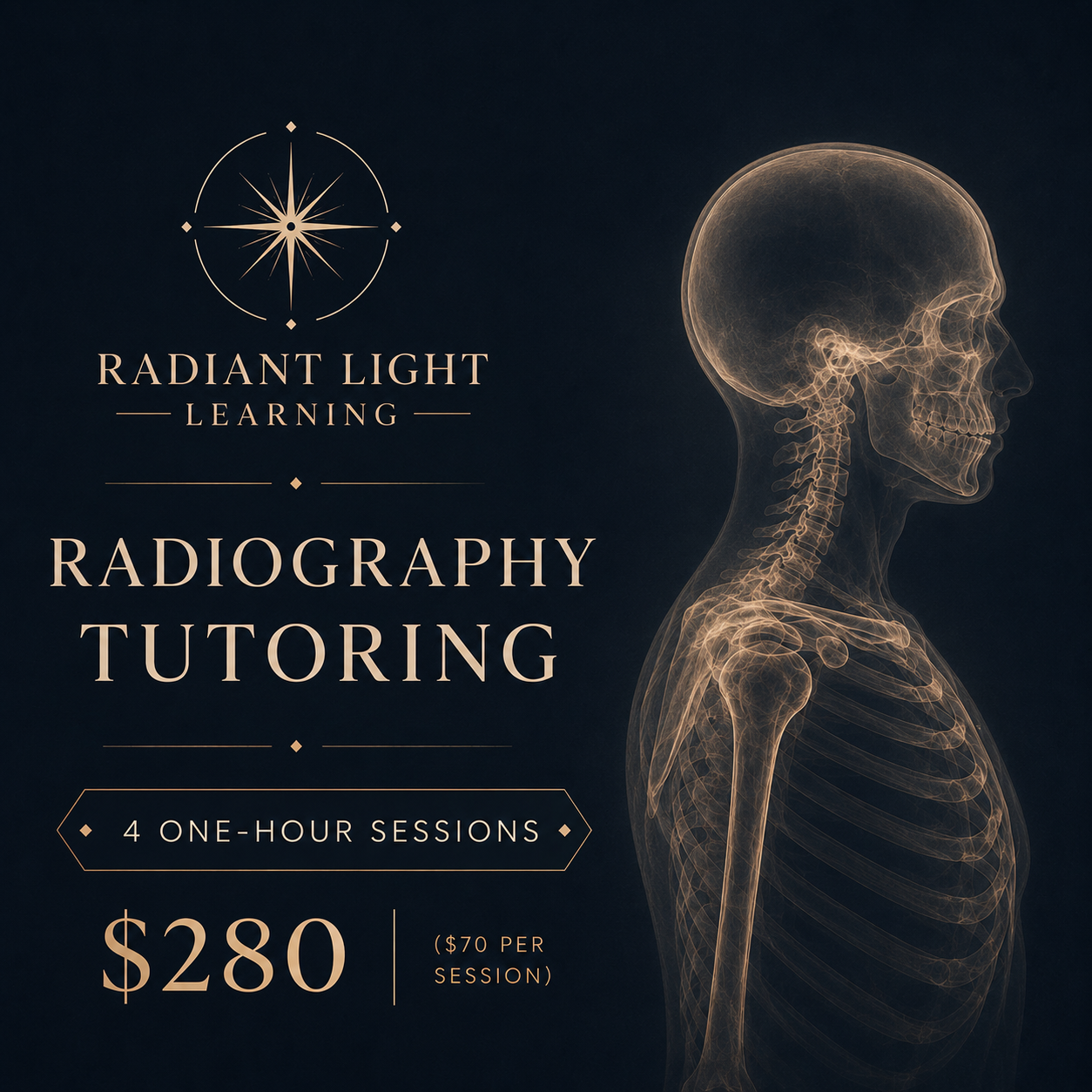 Radiography Student Success Package (4 Sessions Virtual)