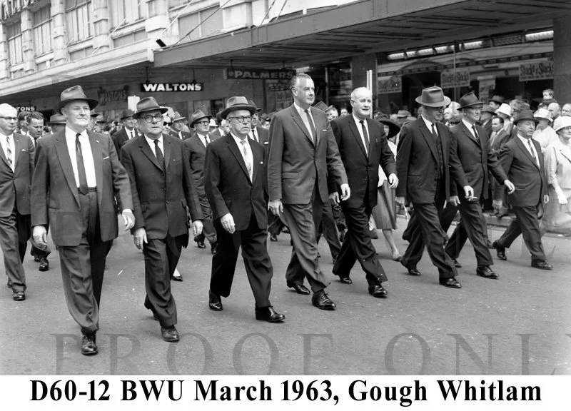 Work BWU 6 Hour Day March Gough Whitlam 1963 D60-12.jpg