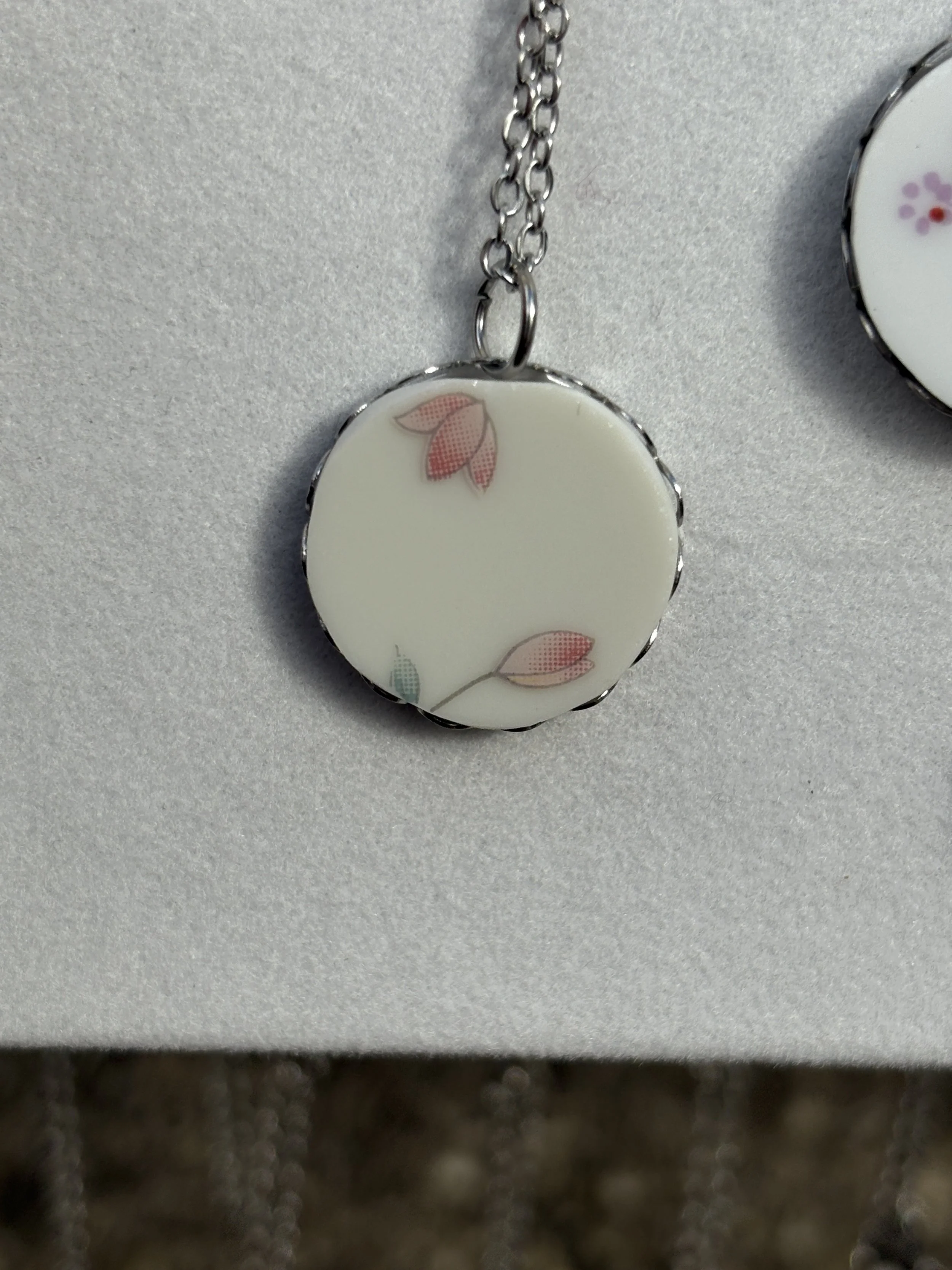 Upcycled China Necklace
