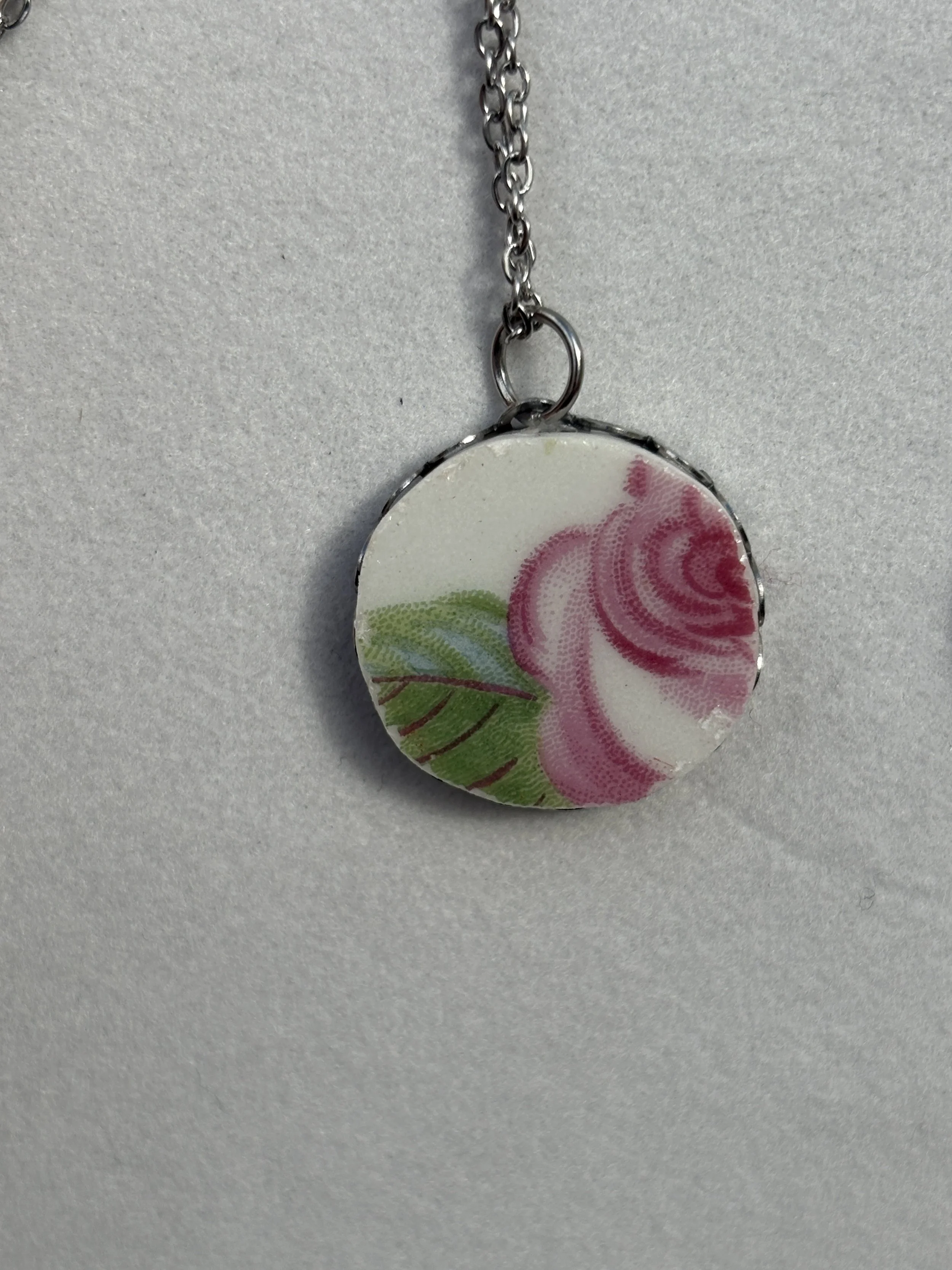 Upcycled China Necklace