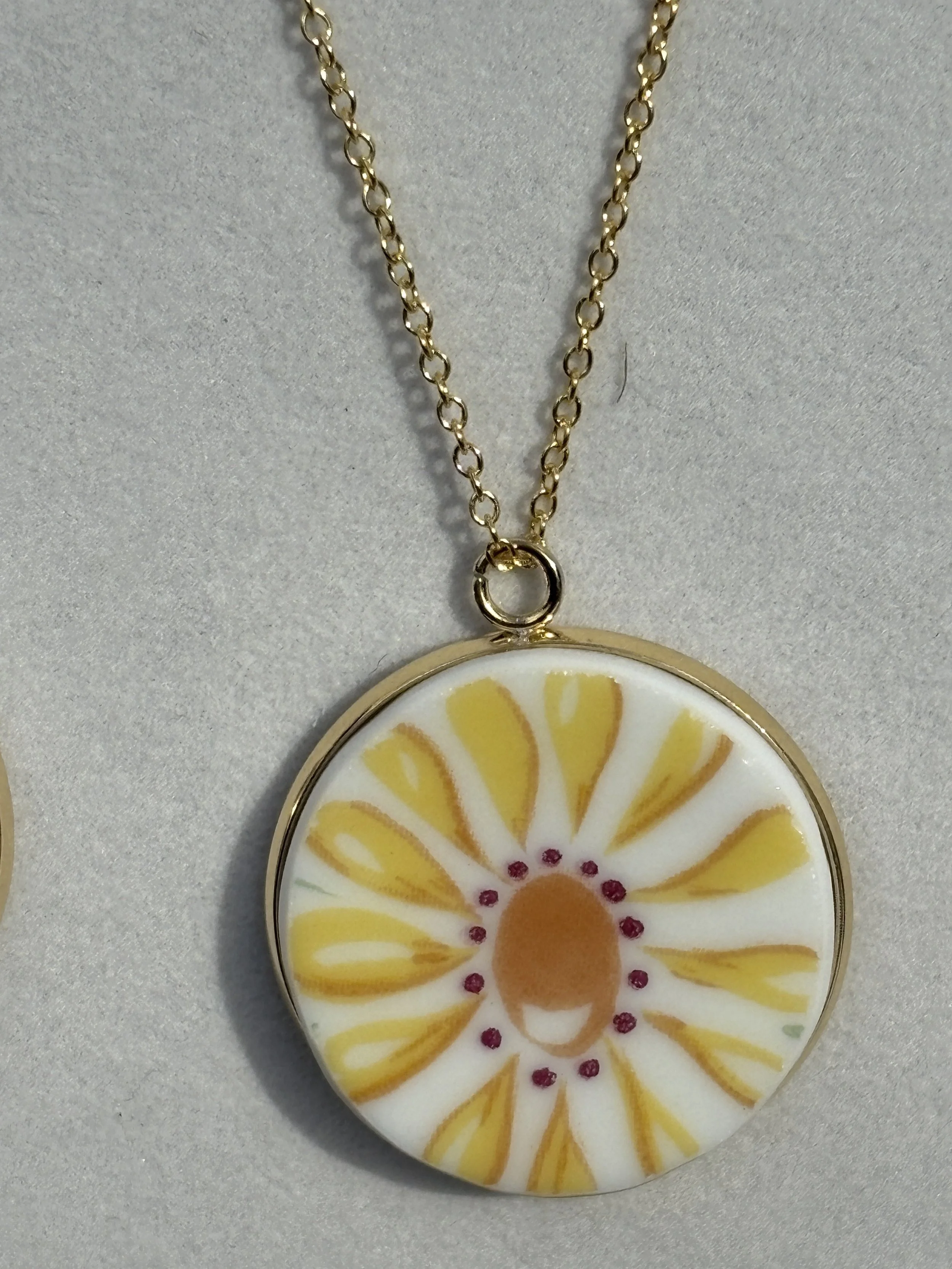 Upcycled China Necklace