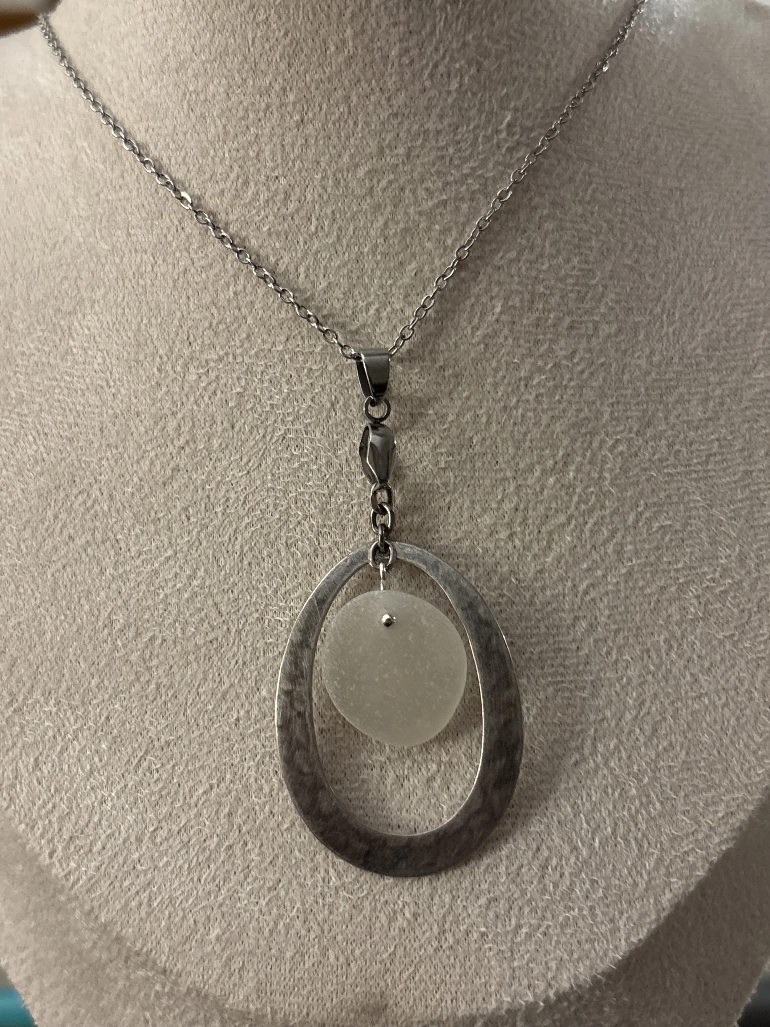 Seaglass necklace