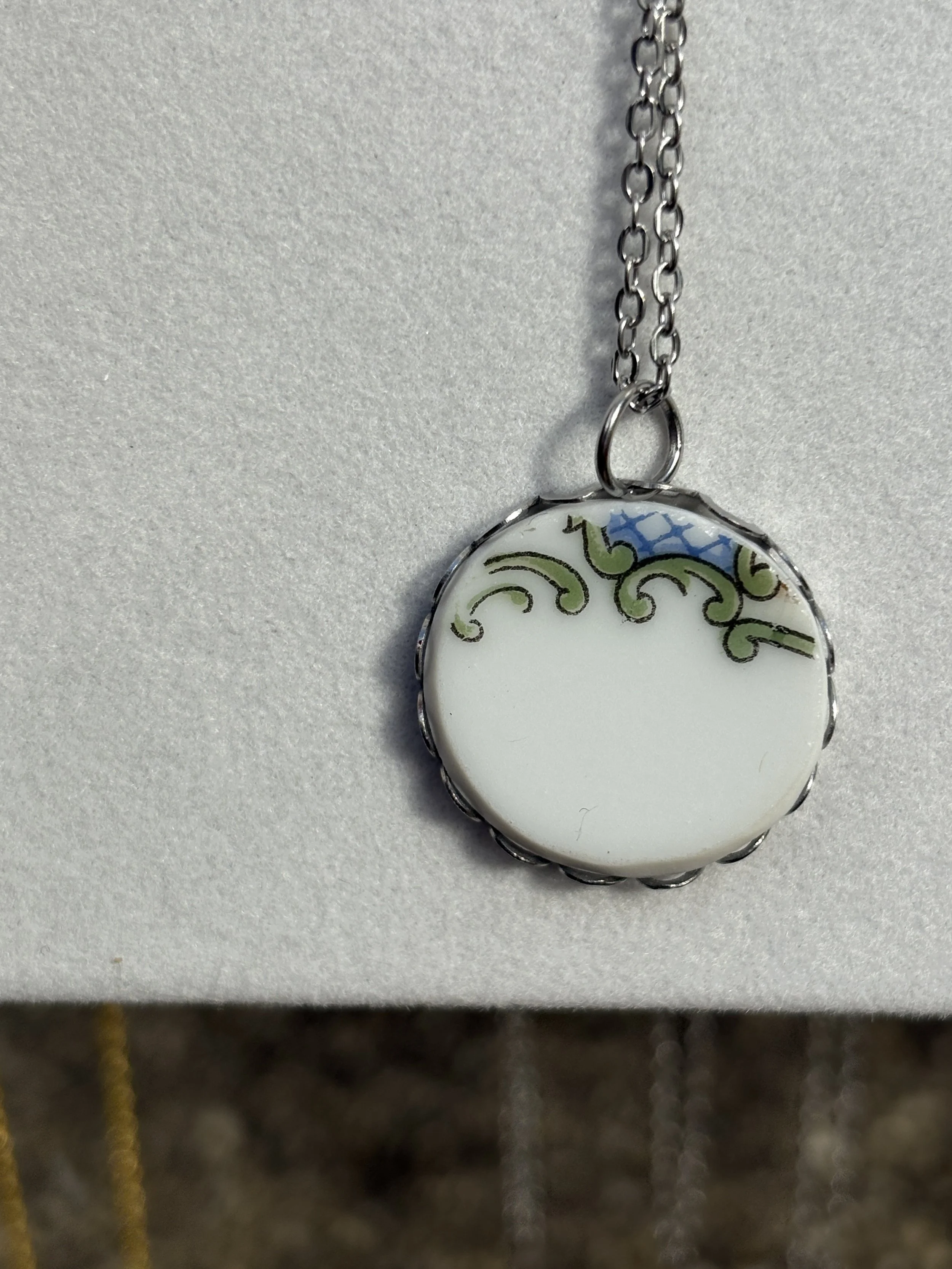 Upcycled China Necklace