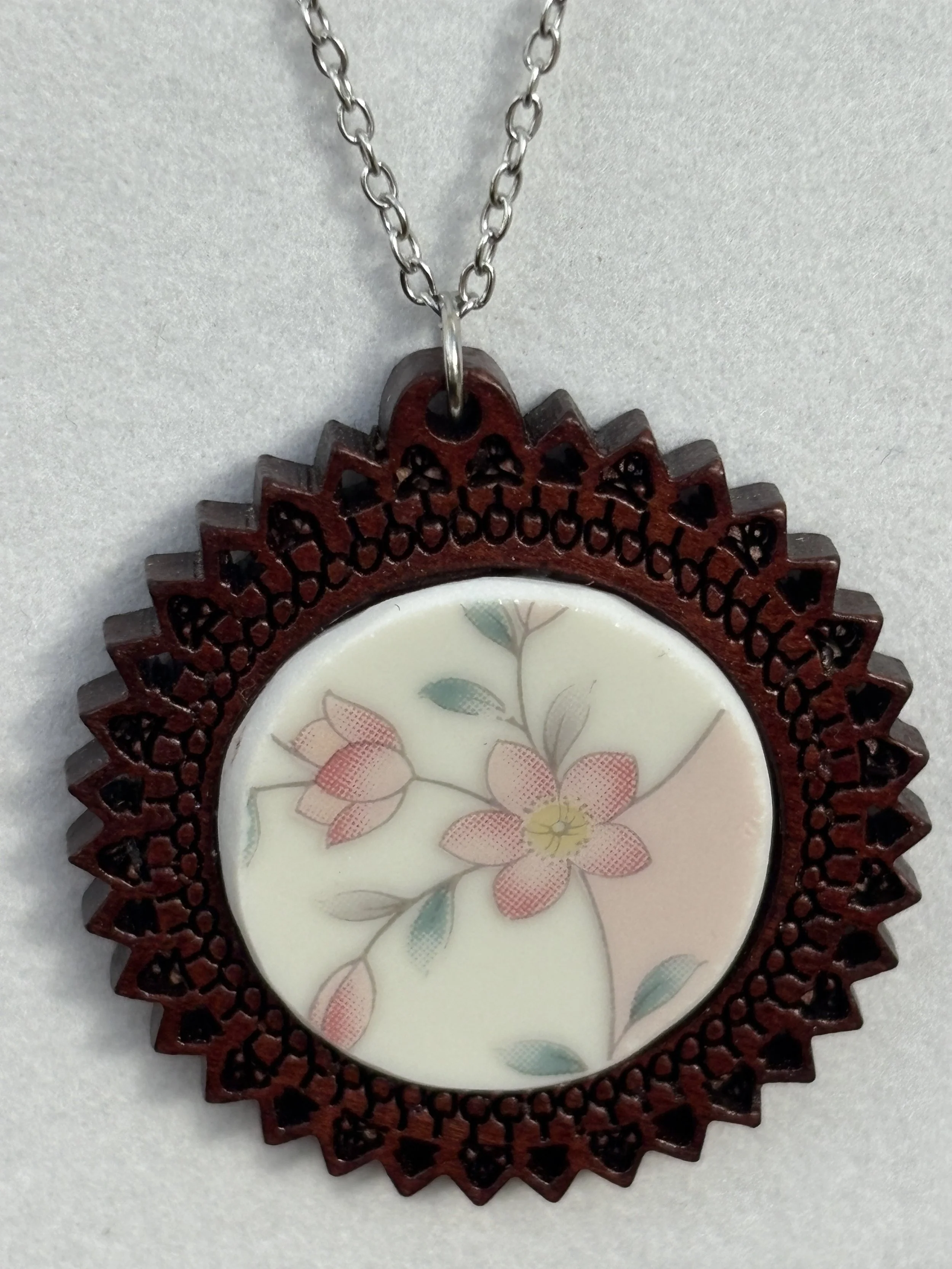 Upcycled China Necklace