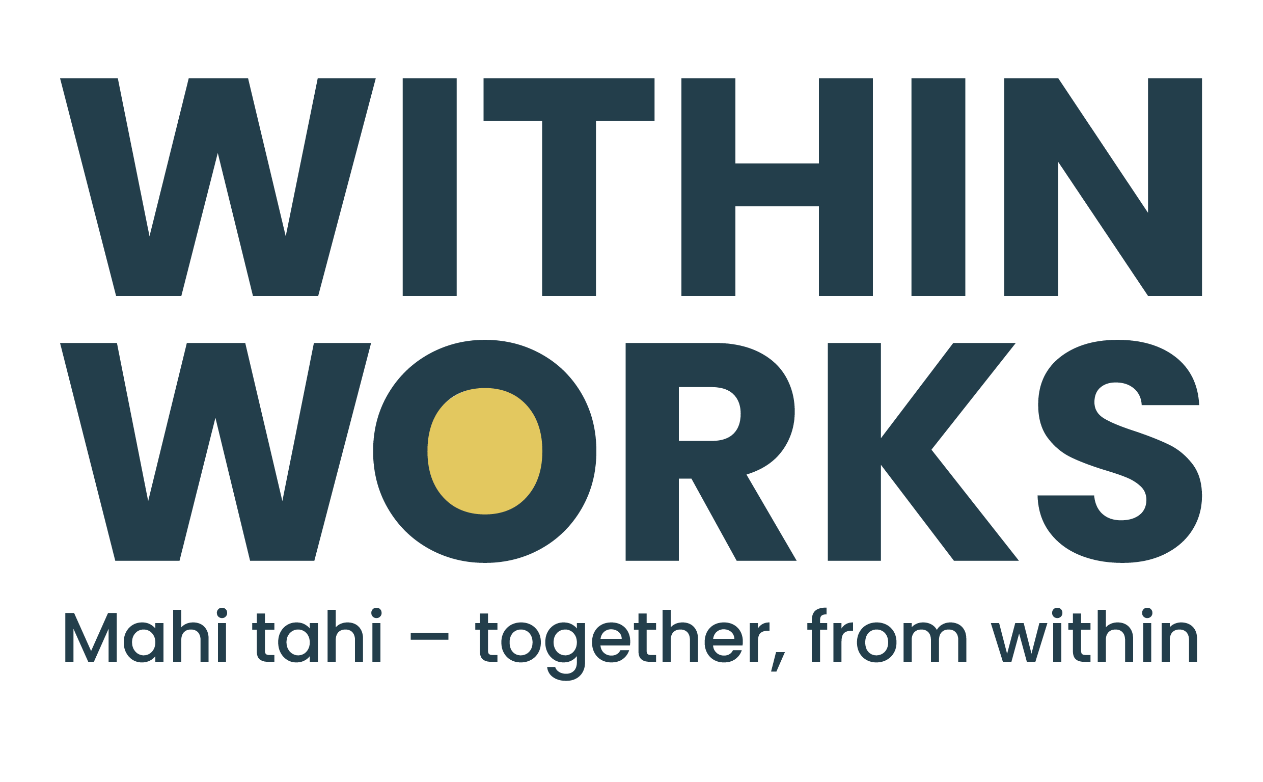 Within Works. Mahi tahi - together, from within