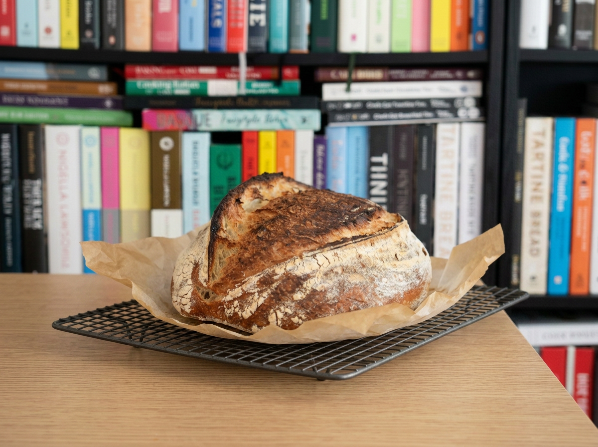 Rustic White Sourdough Loaf