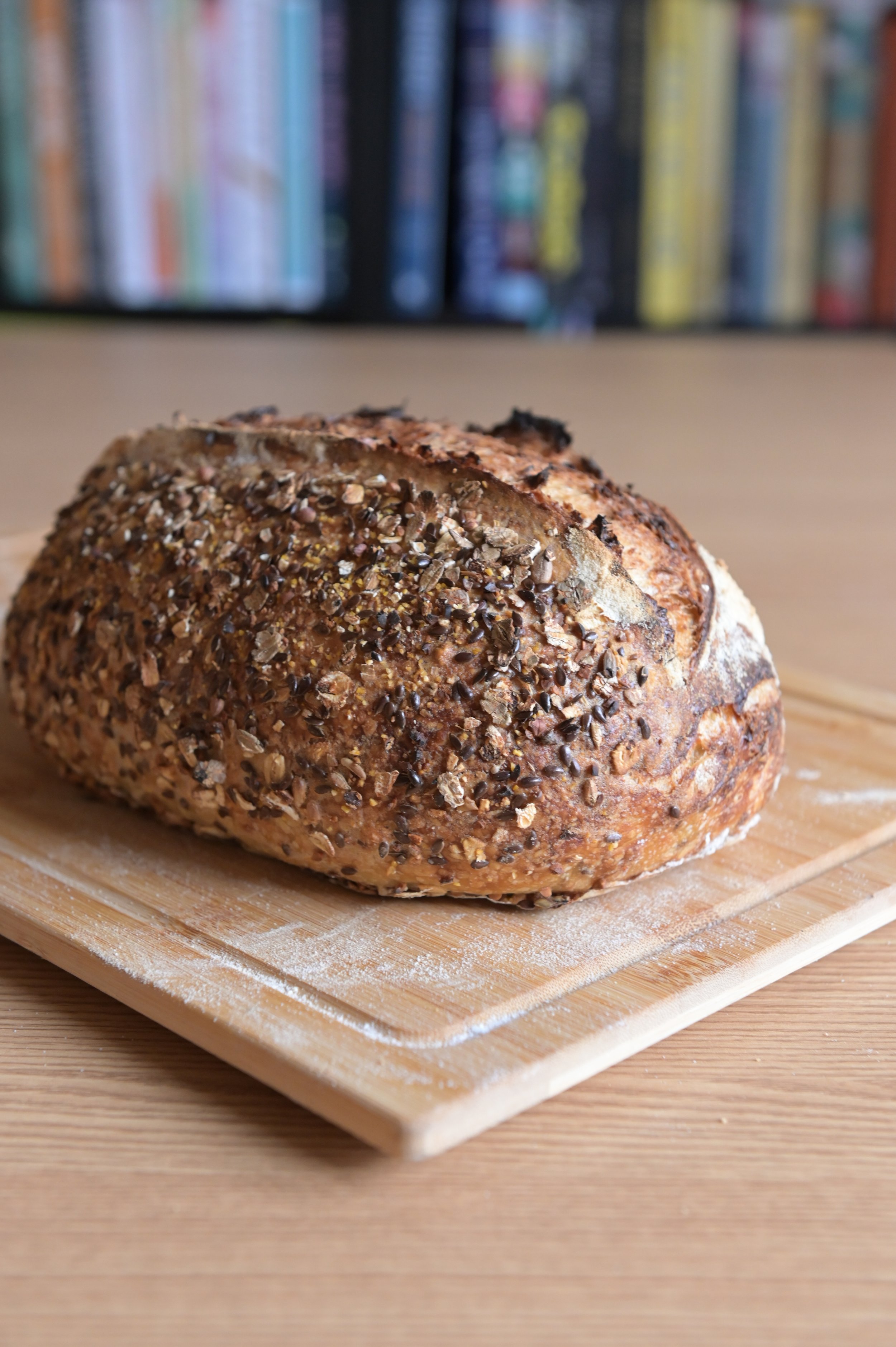 Super Seed Sourdough Loaf