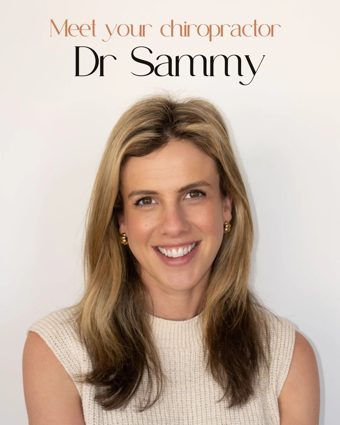 Meet your Chiropractor Dr Sammy!