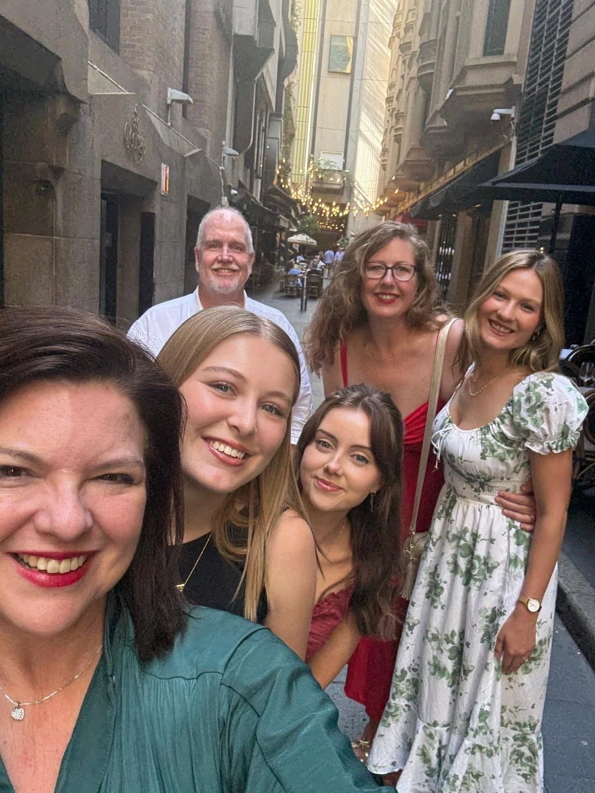 Holly Reynolds (Director & Founder) taking selfie with the Left Field Communications team.