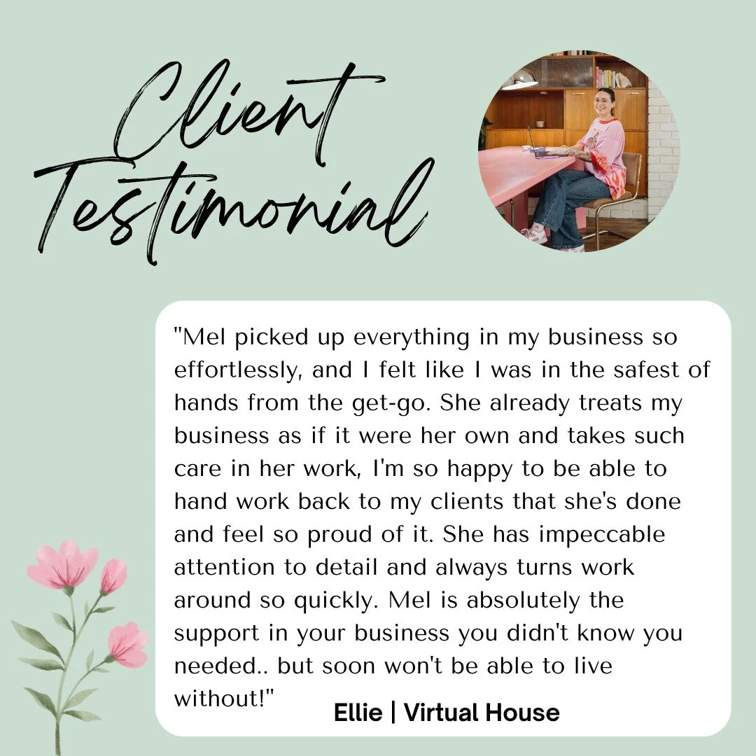 It is an absolute honour to be working with Ellie @virtualhouse.ac and I still pinch myself everyday that I get to! 😊
I am learning so much and loving every minute of it, and to get feedback like this makes me do a little happy dance 😄

Thank you s