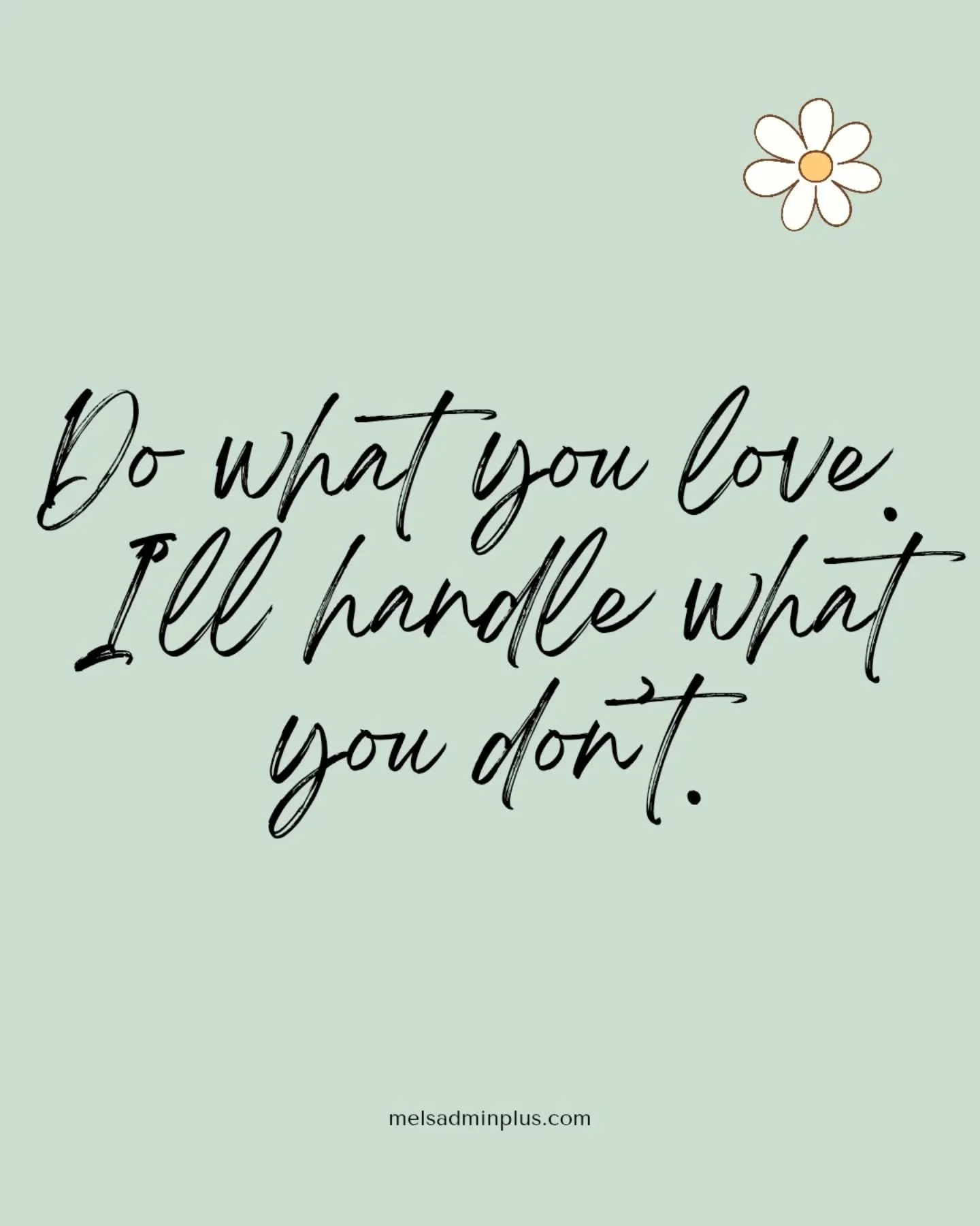 Do what you love. I&rsquo;ll handle what you don&rsquo;t.

Because let&rsquo;s be honest&hellip; some tasks have you saying "hell yeah!" and others a solid &ldquo;absolutely not." 🚫

Lucky for you, the things you avoid (hi, emails&hel