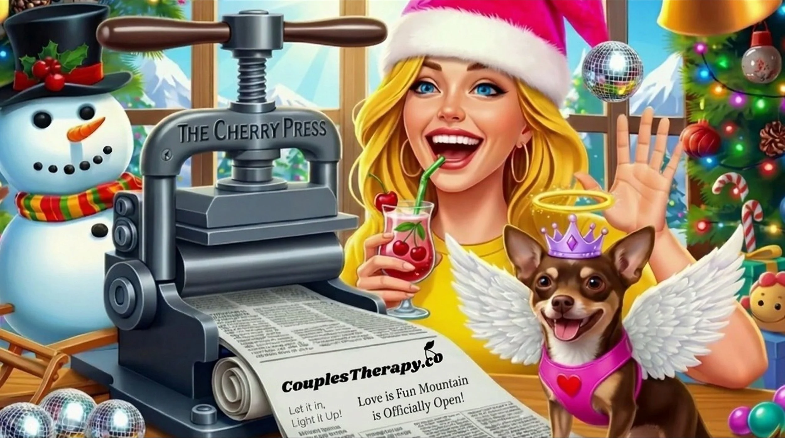 The Cherry Press: Copy-Copia → Copy That! 🗞️👯‍♀️💞🎄