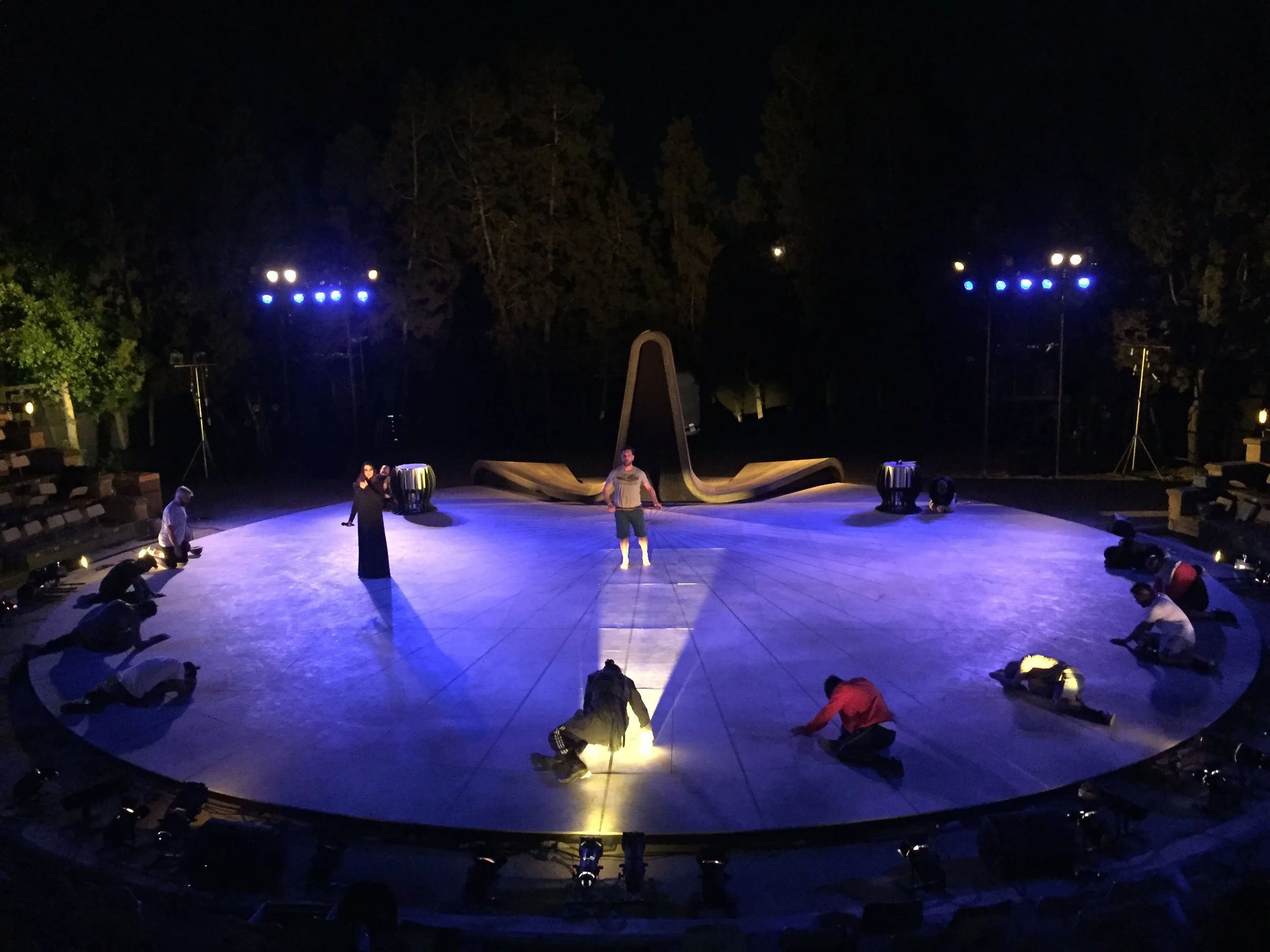 Apostolos Kouroupakis talks with Lia Haraki about her contribution to 'The Persians'