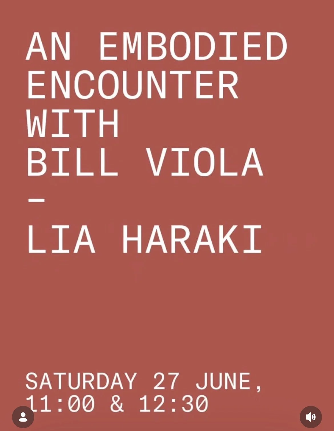 An embodied encounter with Bill Viola - Lia Haraki 