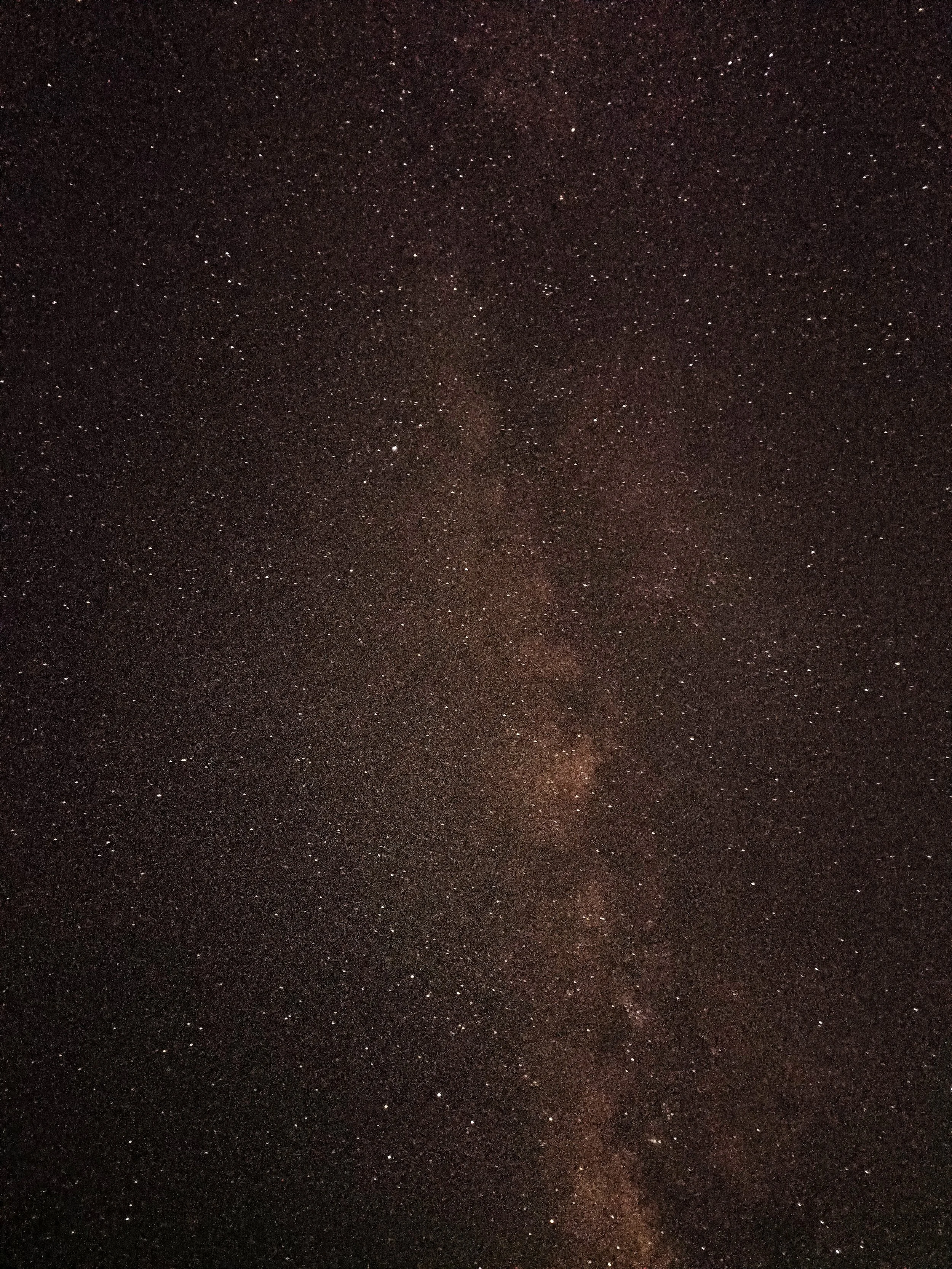 Night sky from site