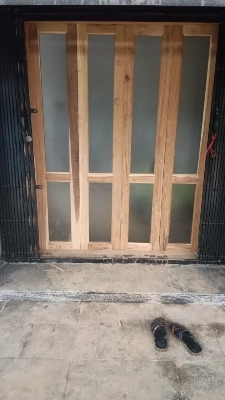 Sliding folding doors [photo by contractor]