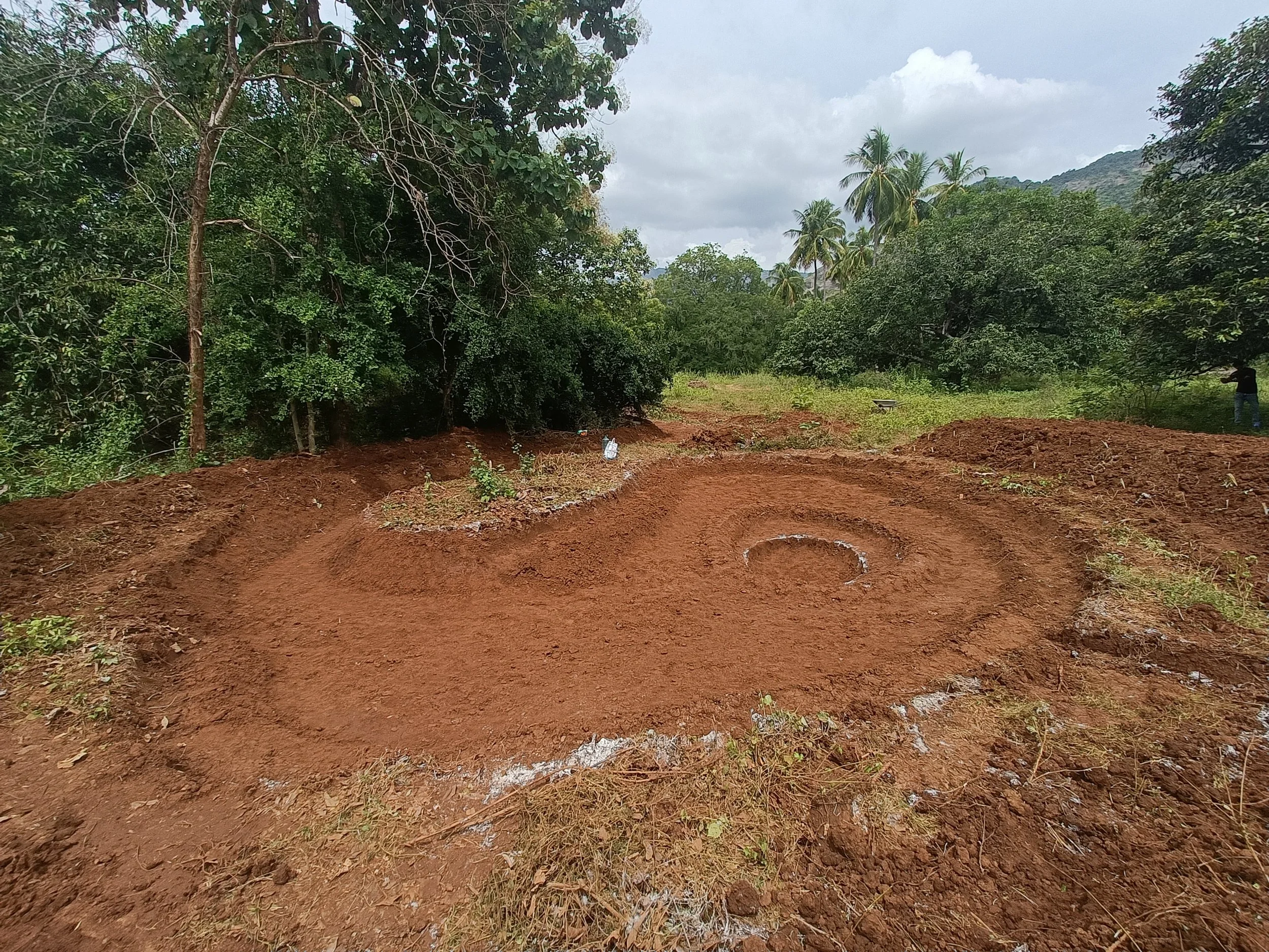 Finished pond