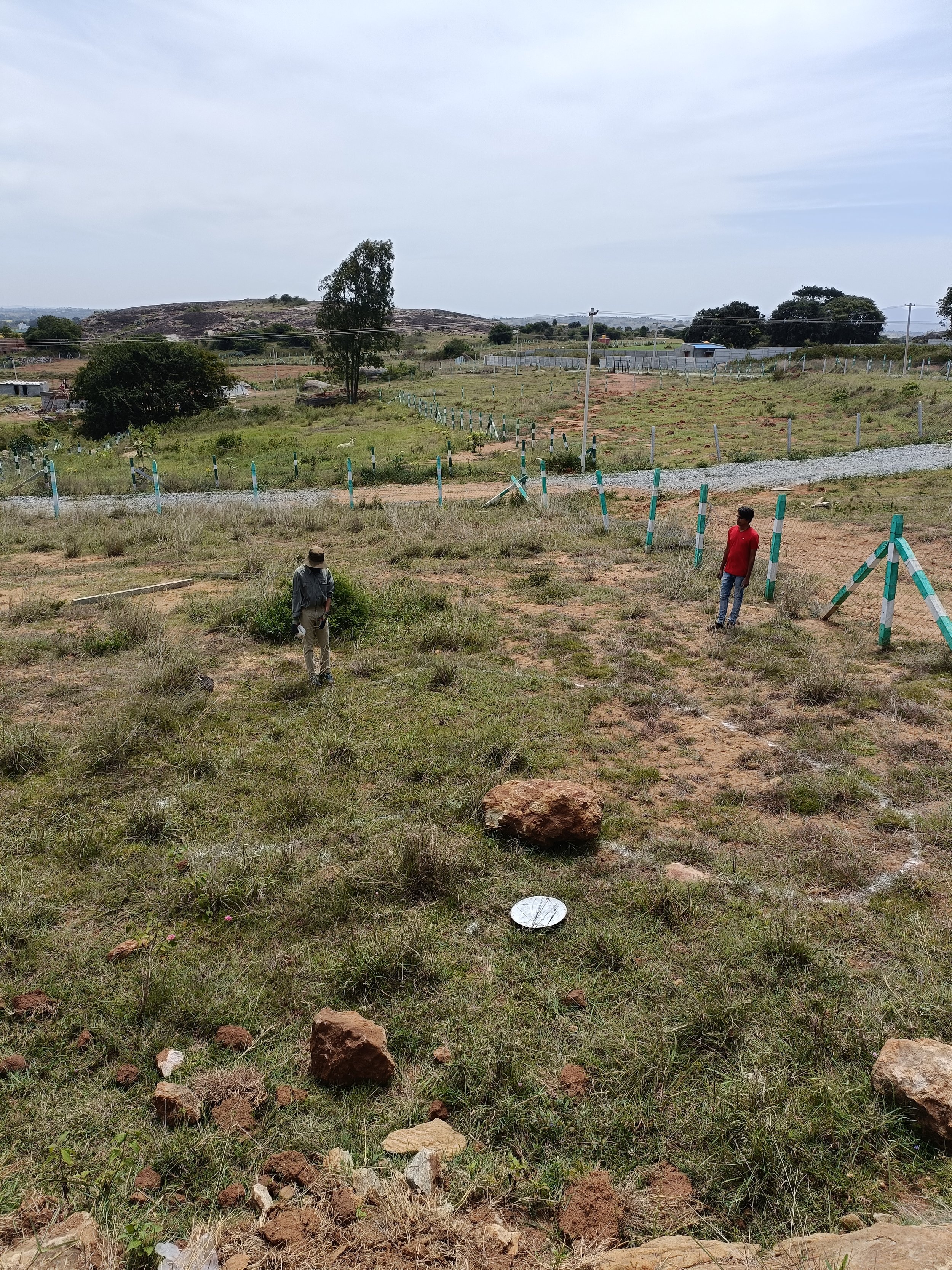Grassland basin marking (designed and implemented by Himanshu and Sanjana)
