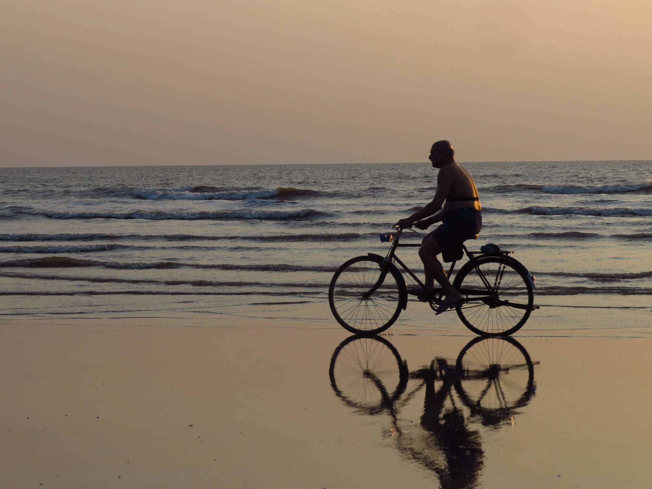 Beach ride, Alibaug