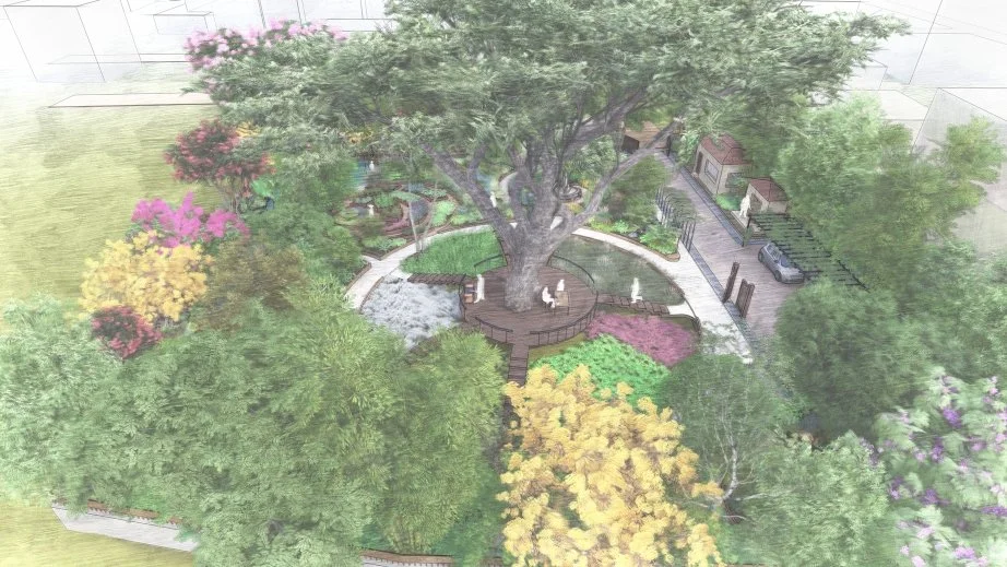 10 - Render (Aerial view from the west)