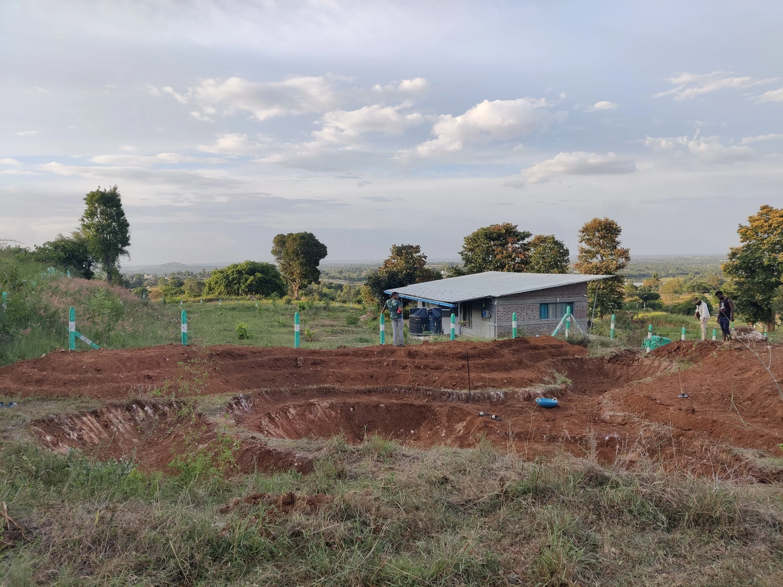Pond 2B - finishing