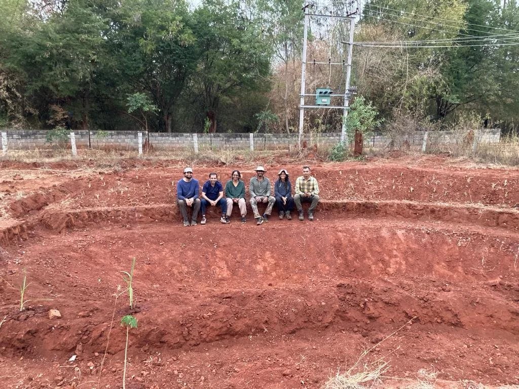 Clients and Ananas team after a long day's work :) [photo by volunteer]