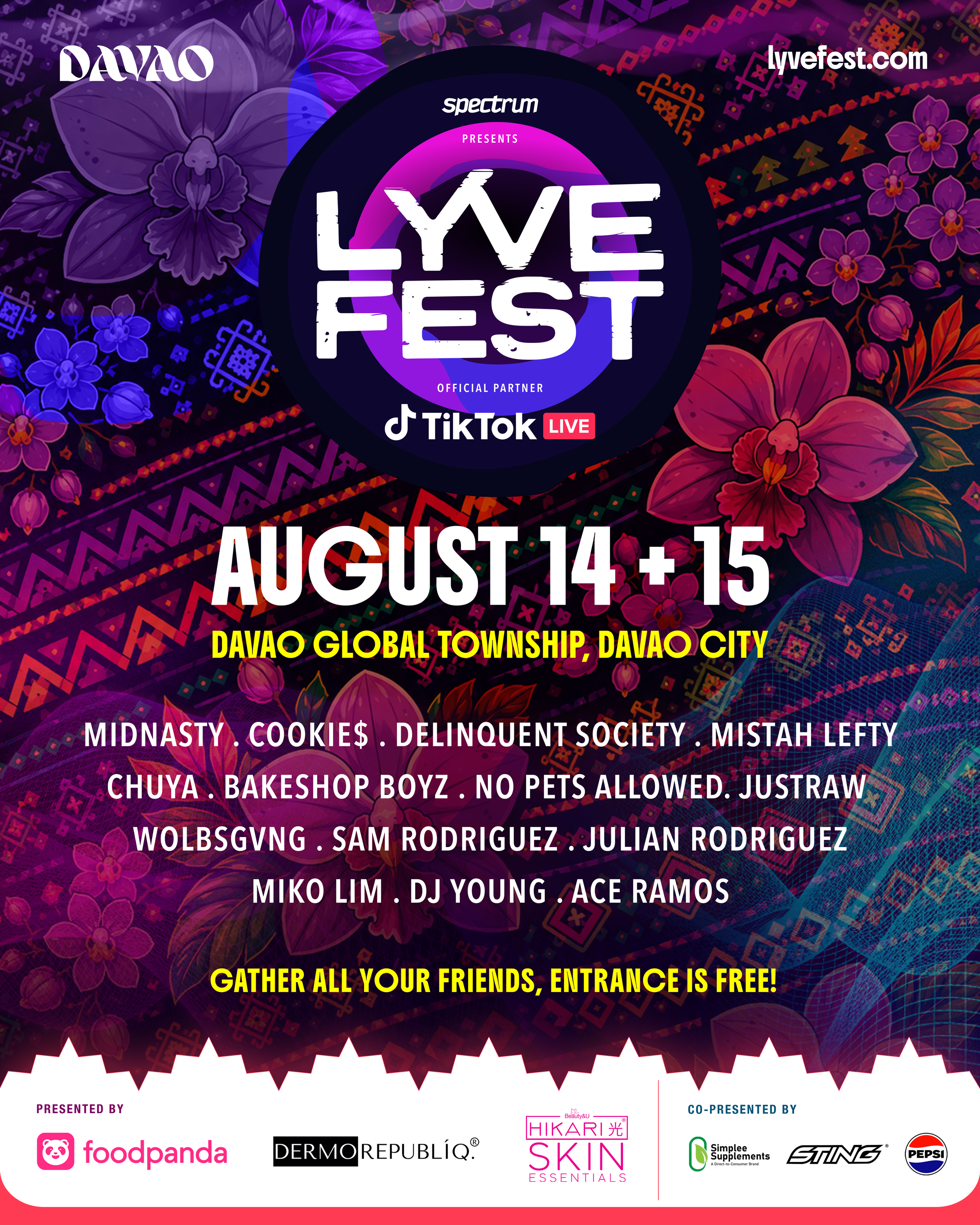 LYVE Festival Davao 2026