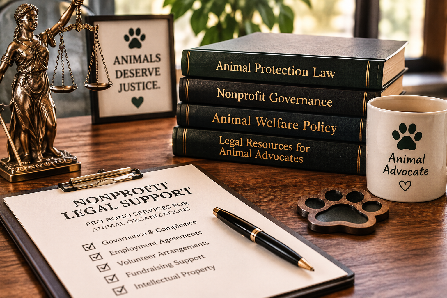 Animal Justice Legal Workspace