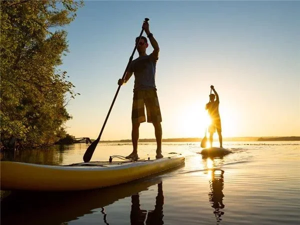 Paddle Boading at Sunset.webp
