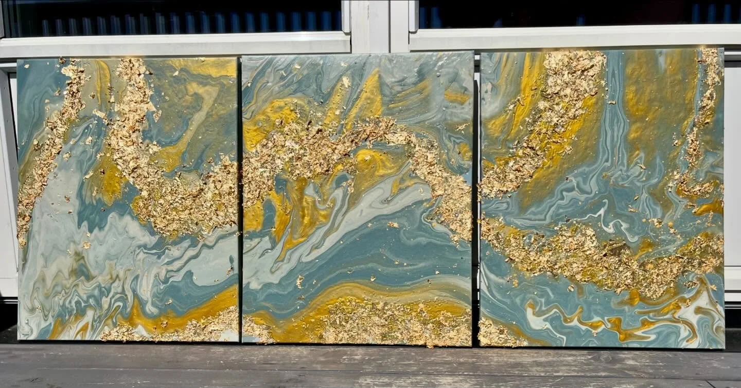 This golden beauties are still available ☀️ 

#acrylic #acrylicart #art #artiat #kunst #kunstner #norway