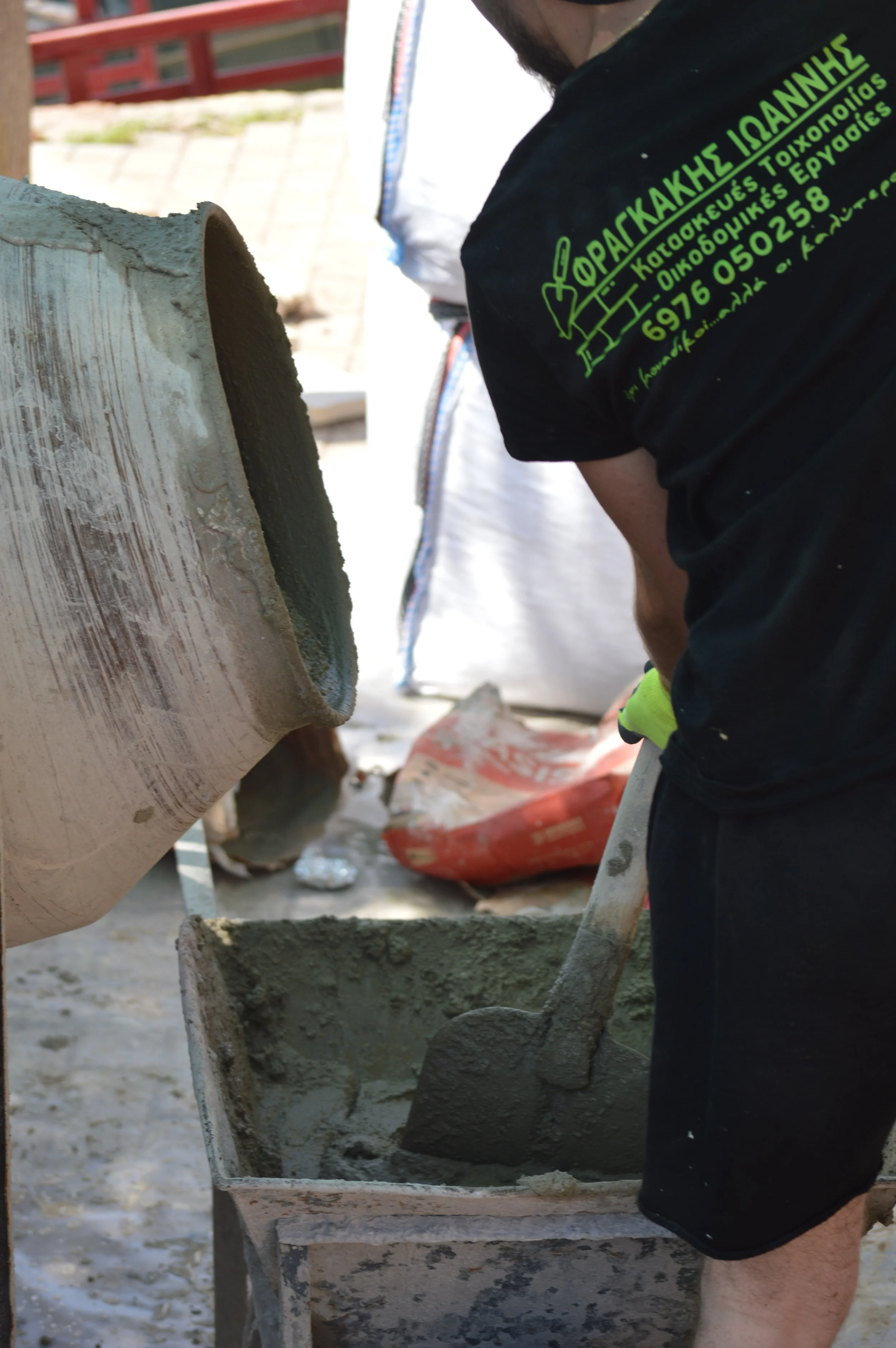 Bricklaying  Bricks Fragakis Crete Agios Nikolaos