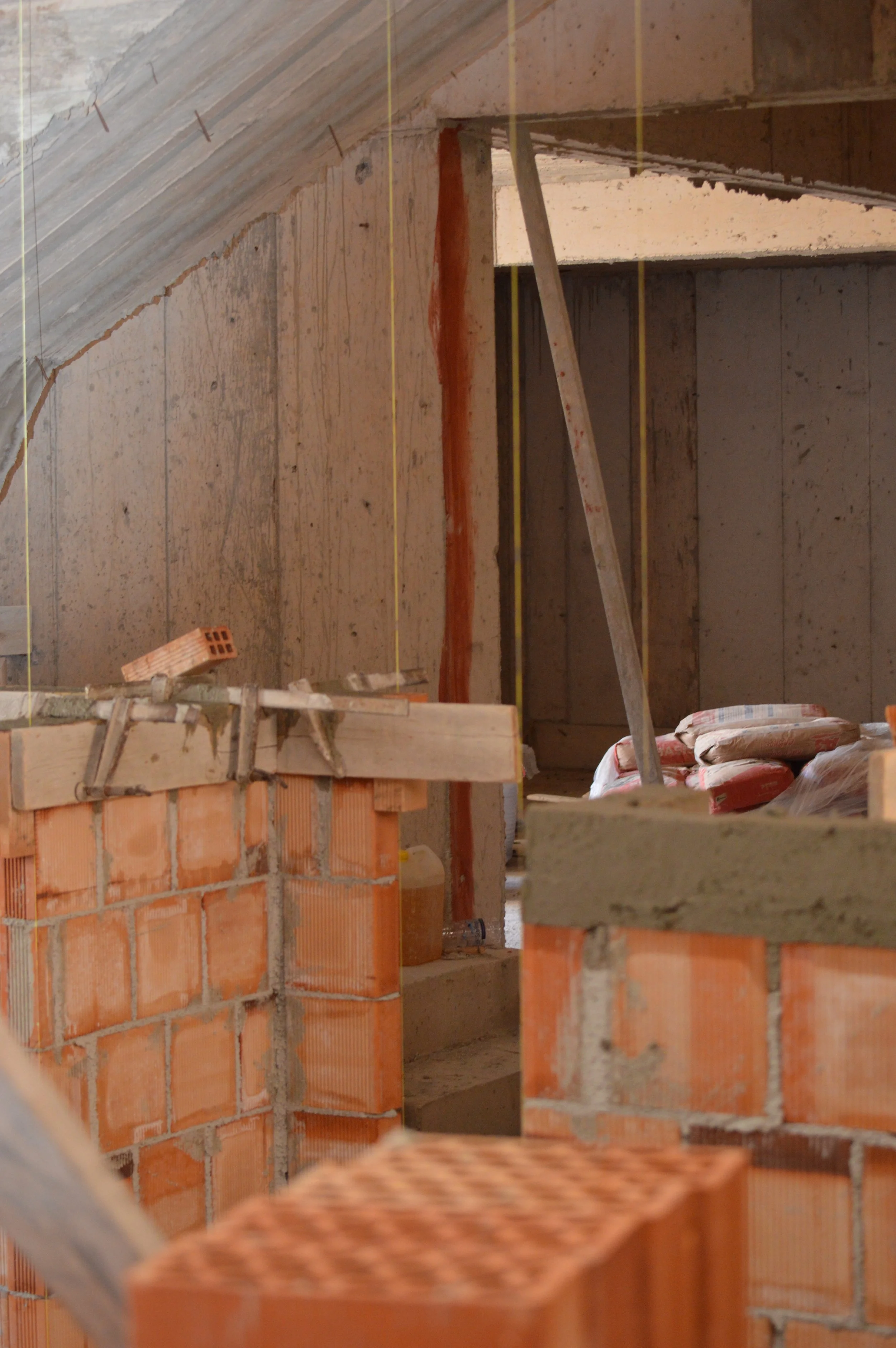 Bricklaying  Bricks Fragakis Crete Agios Nikolaos