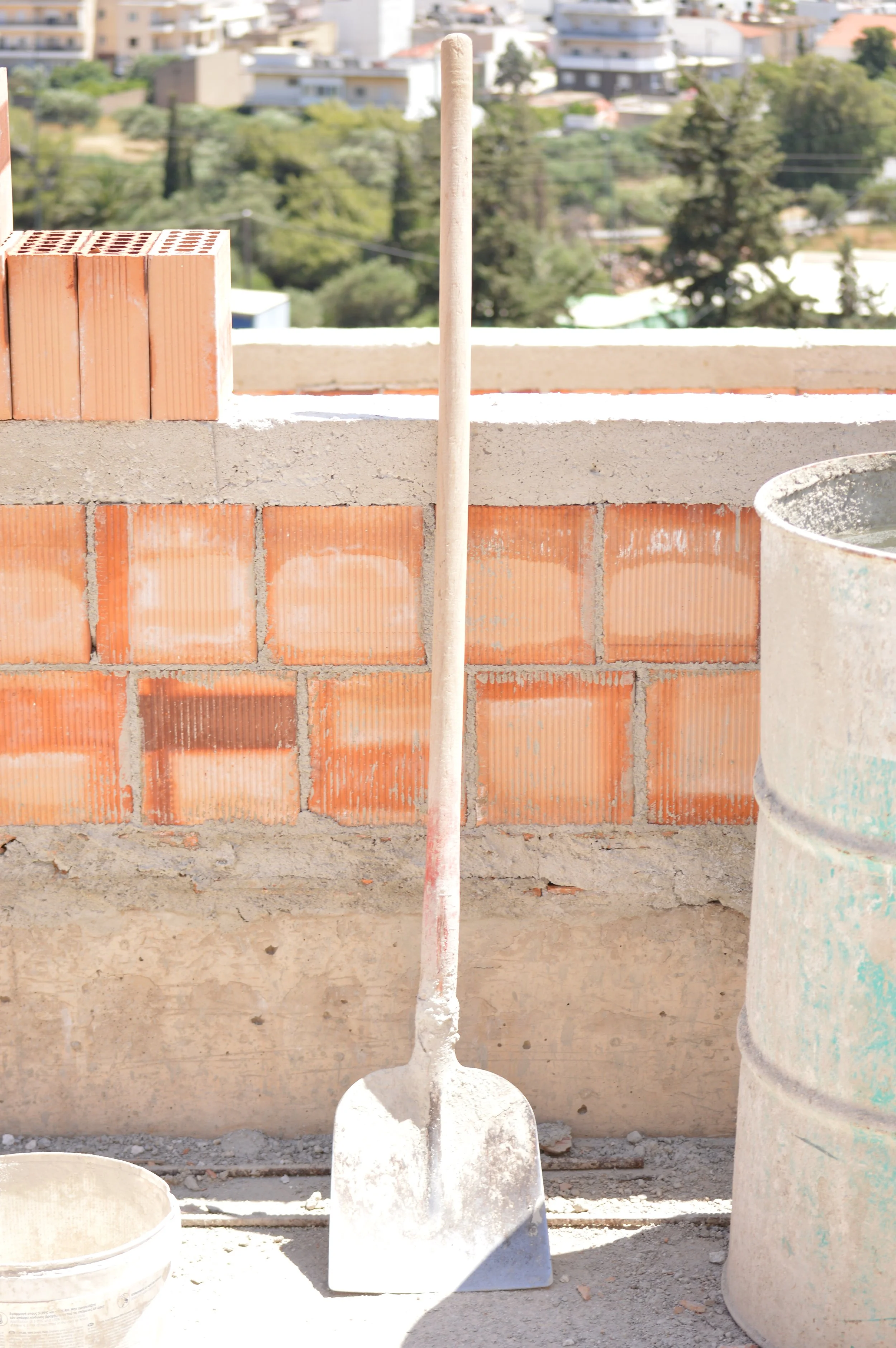 Bricklaying  Bricks Fragakis Crete Agios Nikolaos