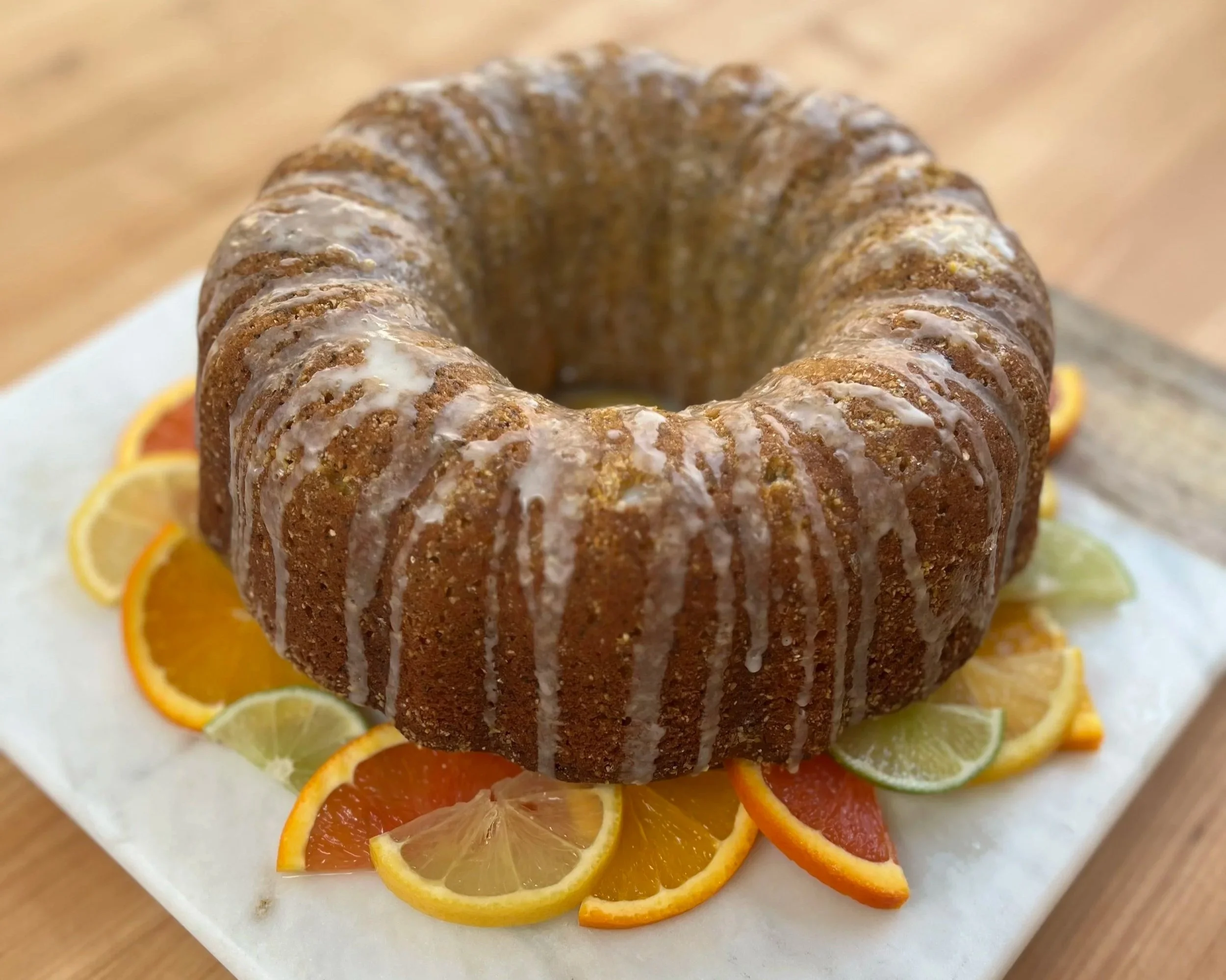 Citrus Poppyseed Cake
