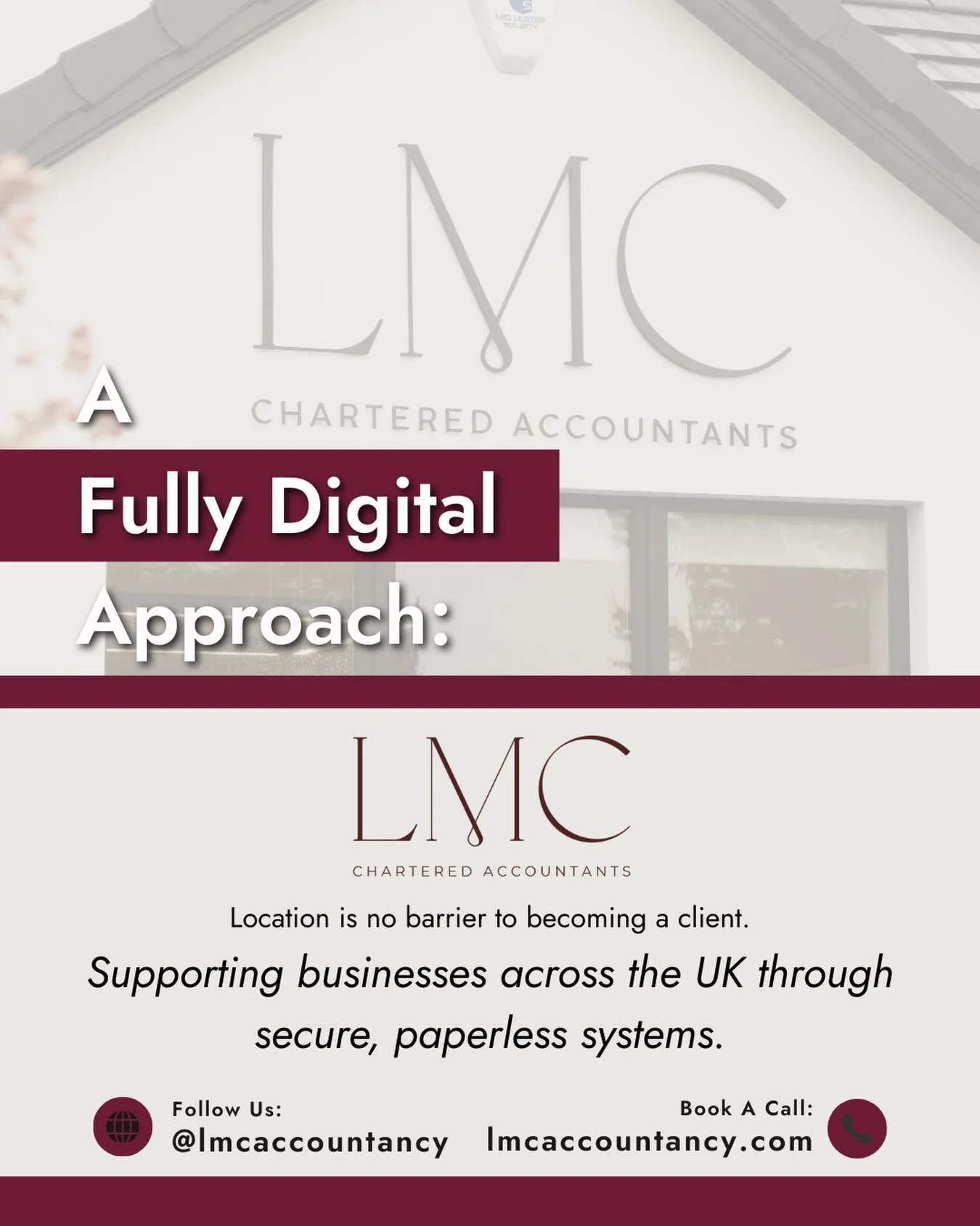 At LMC Chartered Accountants, we&rsquo;ve built our practice around a modern, fully digital approach,&nbsp;&nbsp;because outstanding accountancy services shouldn&rsquo;t be limited by location.🙌🏻

📍Wherever you are based across the UK, we can supp
