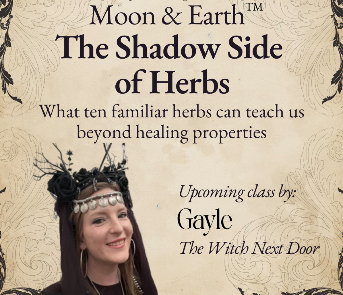 Witchspace
Join Gayle and others for classes 
on witchcraft!