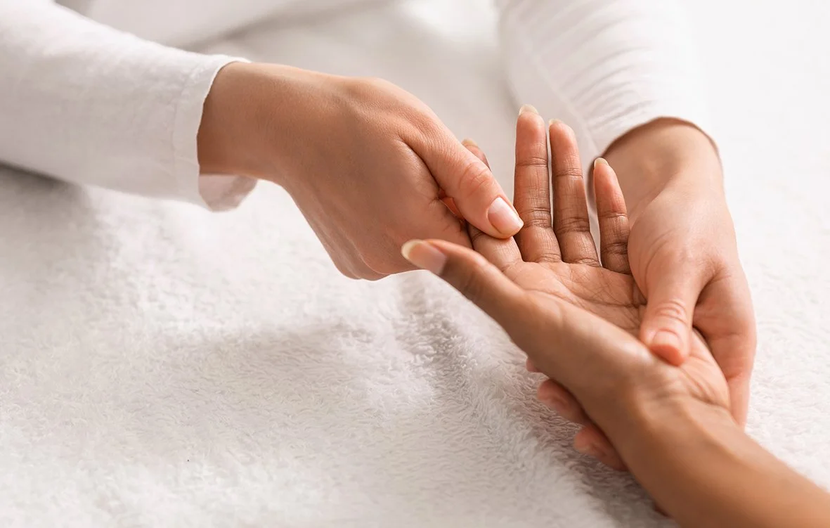 Hand reflexology