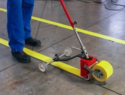 Ruban adhésif vinyl de marquage au sol