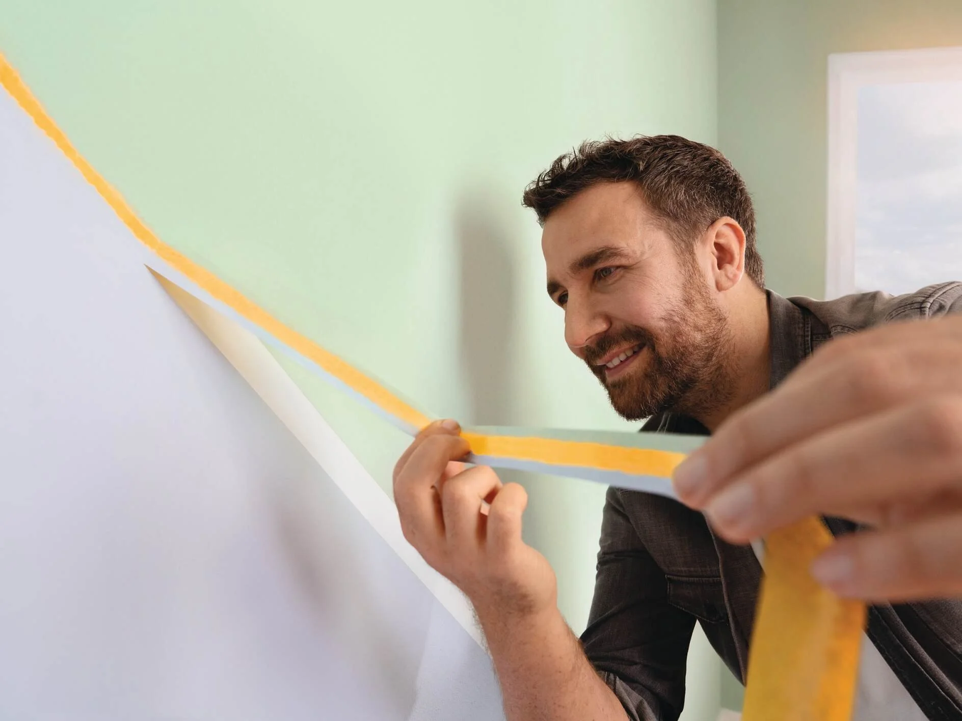 Rubans adhésifs papier de masquage peinture