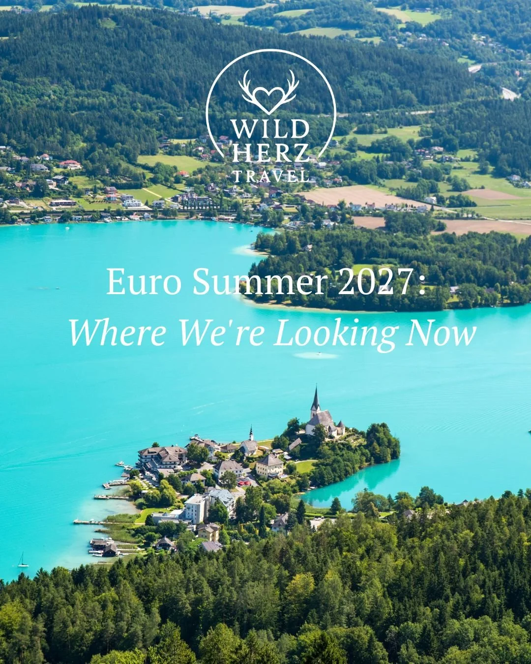 Euro Summer 2027. Lake Wörthersee, Austria
